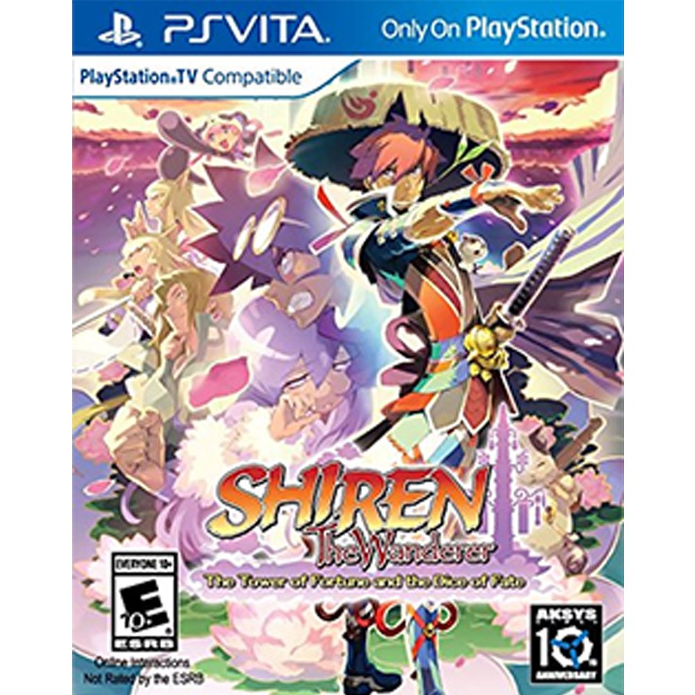 Shiren The Wanderer: The Tower of Fortune and the Dice of Fate - PlayStation Vita Older Consoles