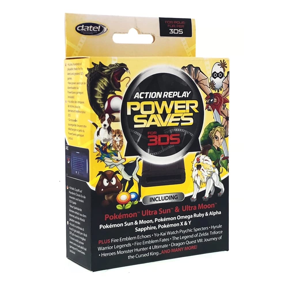Action Replay 3DS Power Saves (Nintendo 3DS XL/3DS & 2DS) Nintendo DS