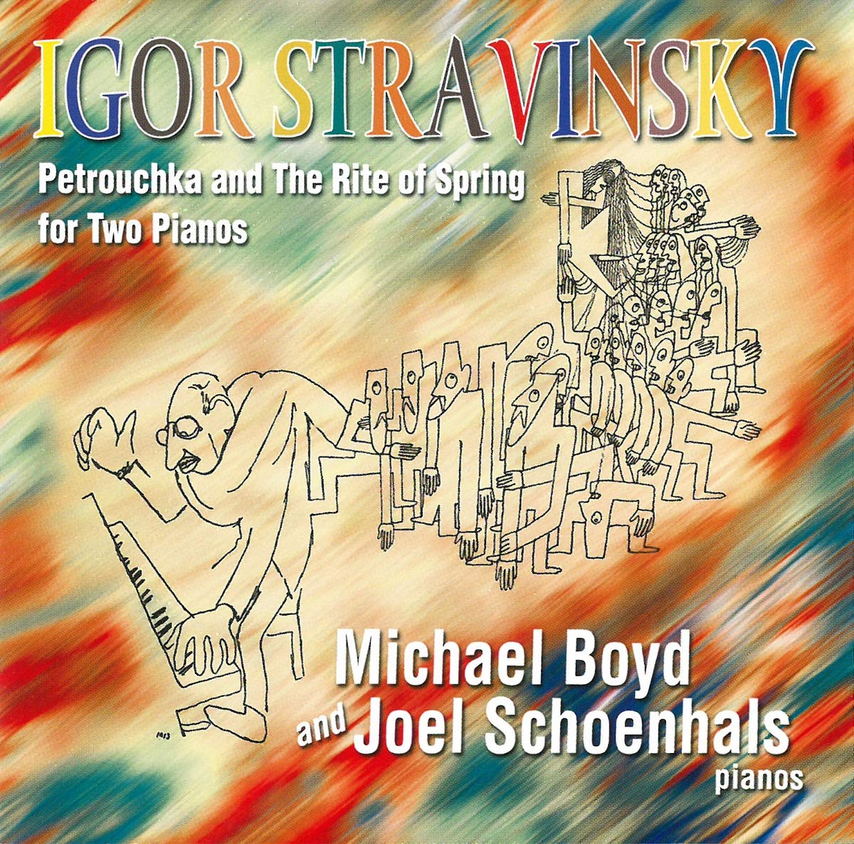 Petrushka and The Rite of Spring for Two Pianos cd