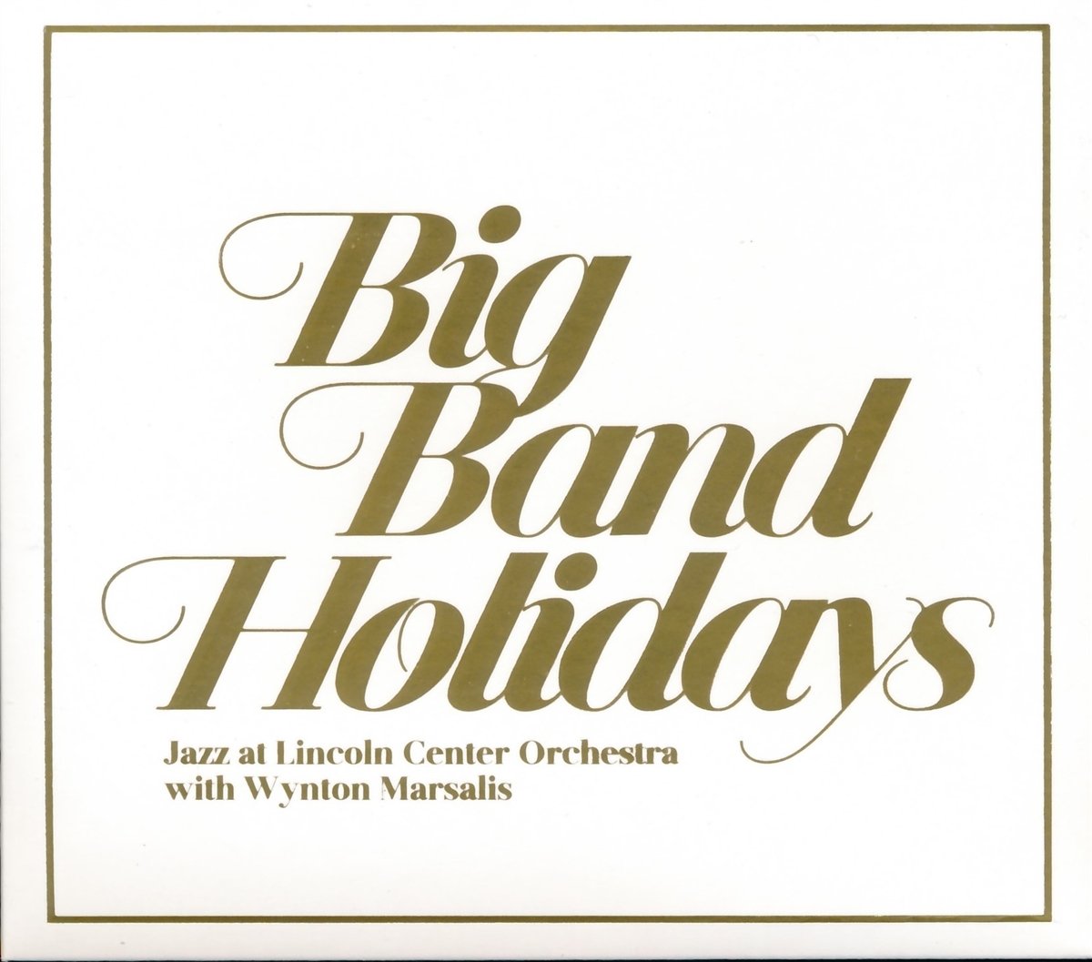 Big Band Holidays cd