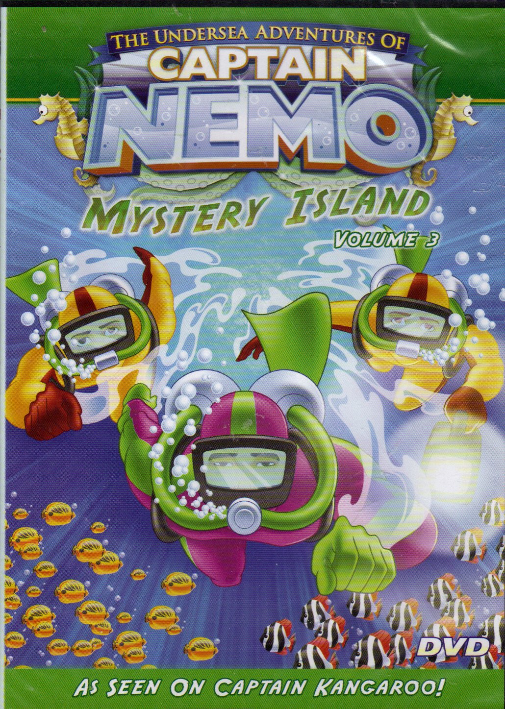 The Undersea Adventures of Captain Nemo, Mystery Island, Volume 3 Books