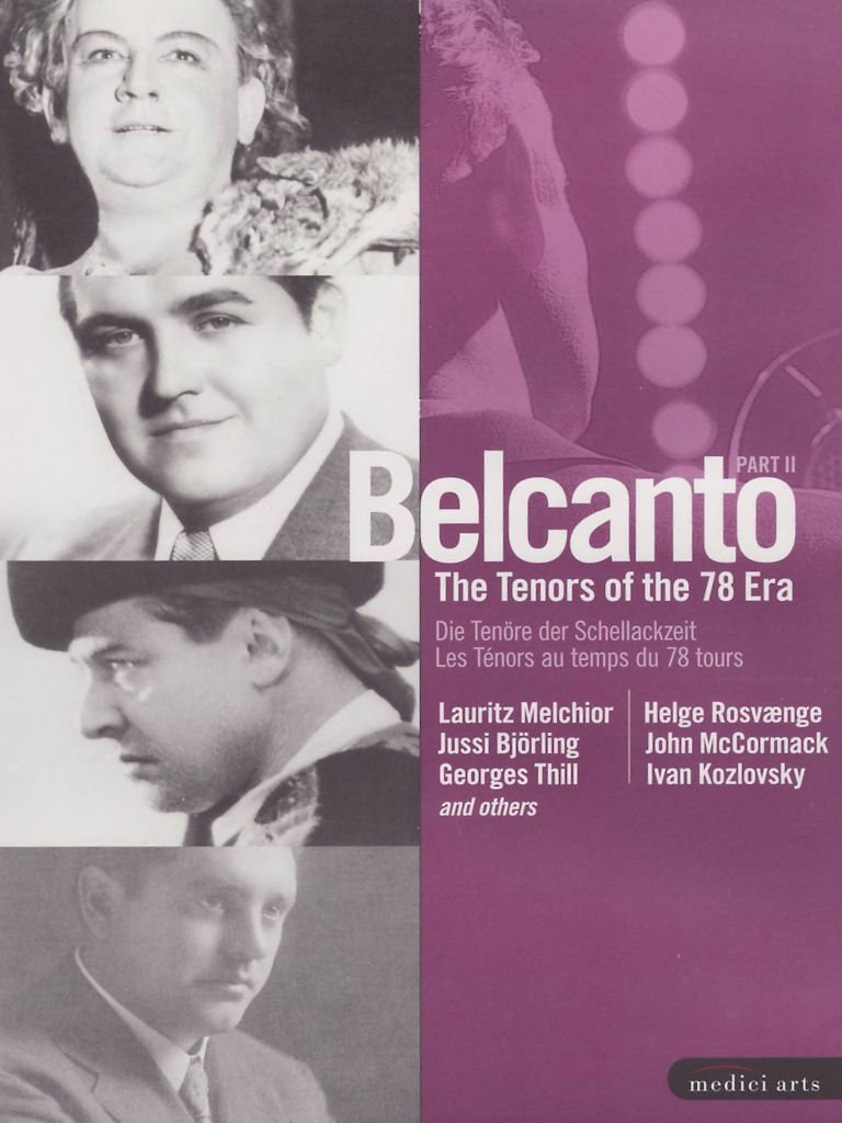 Belcanto - Die Tenöre der Schellackzeit Part II Music