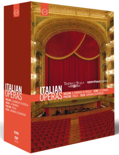 CILEA, PUCCINI, ROSSINI, VERDI (4 DVD Box) - Italienische Opern zum Sonderpreis Music