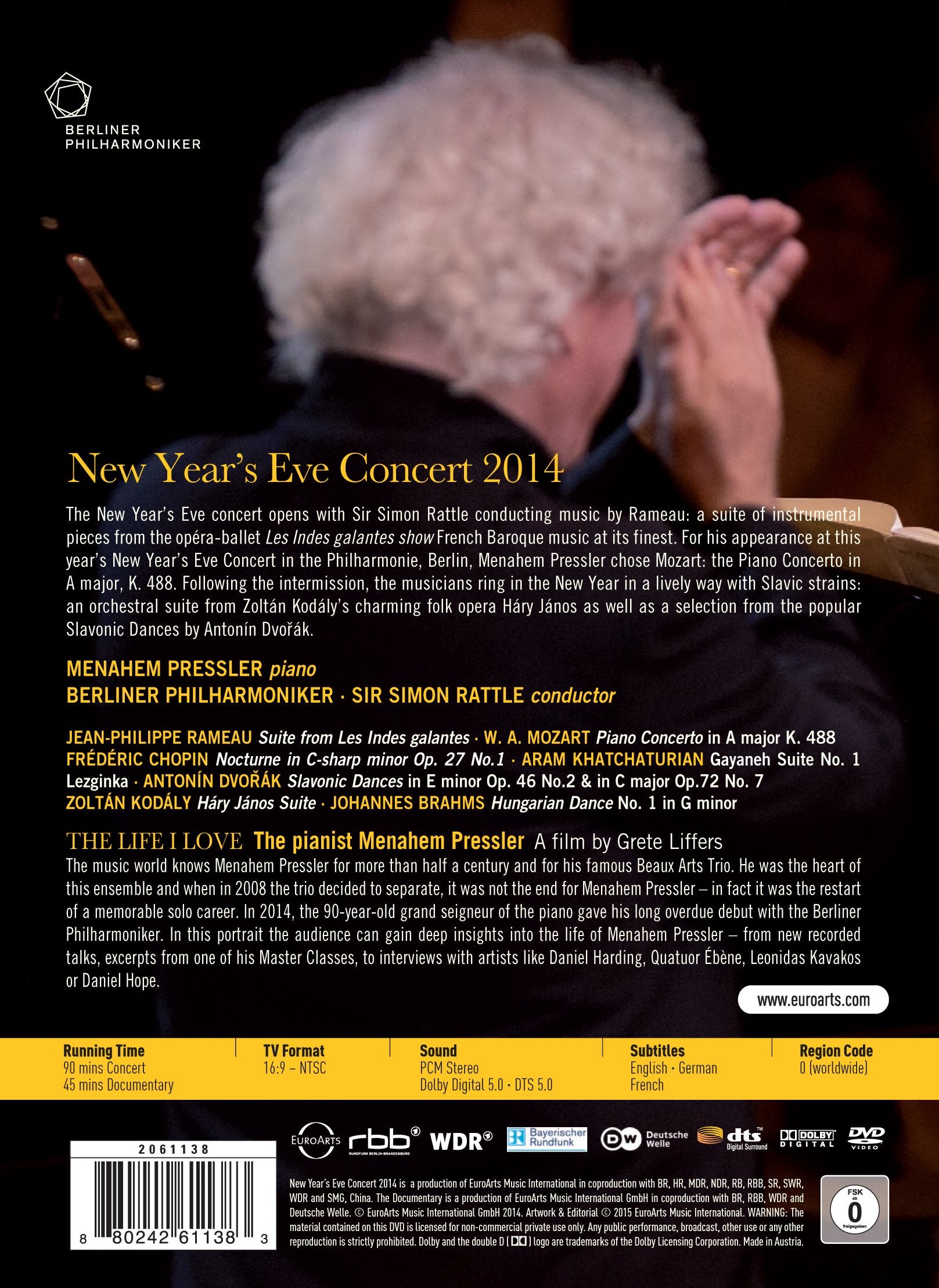 New Year's Eve 2014 (Concerto Di Capodanno 2014)(DVD) Films