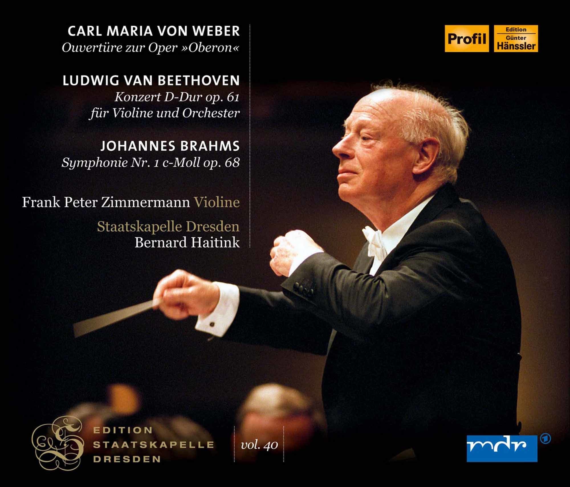Staatskapelle Dresden Vol.40; Weber/Beethoven/Brahms Classical