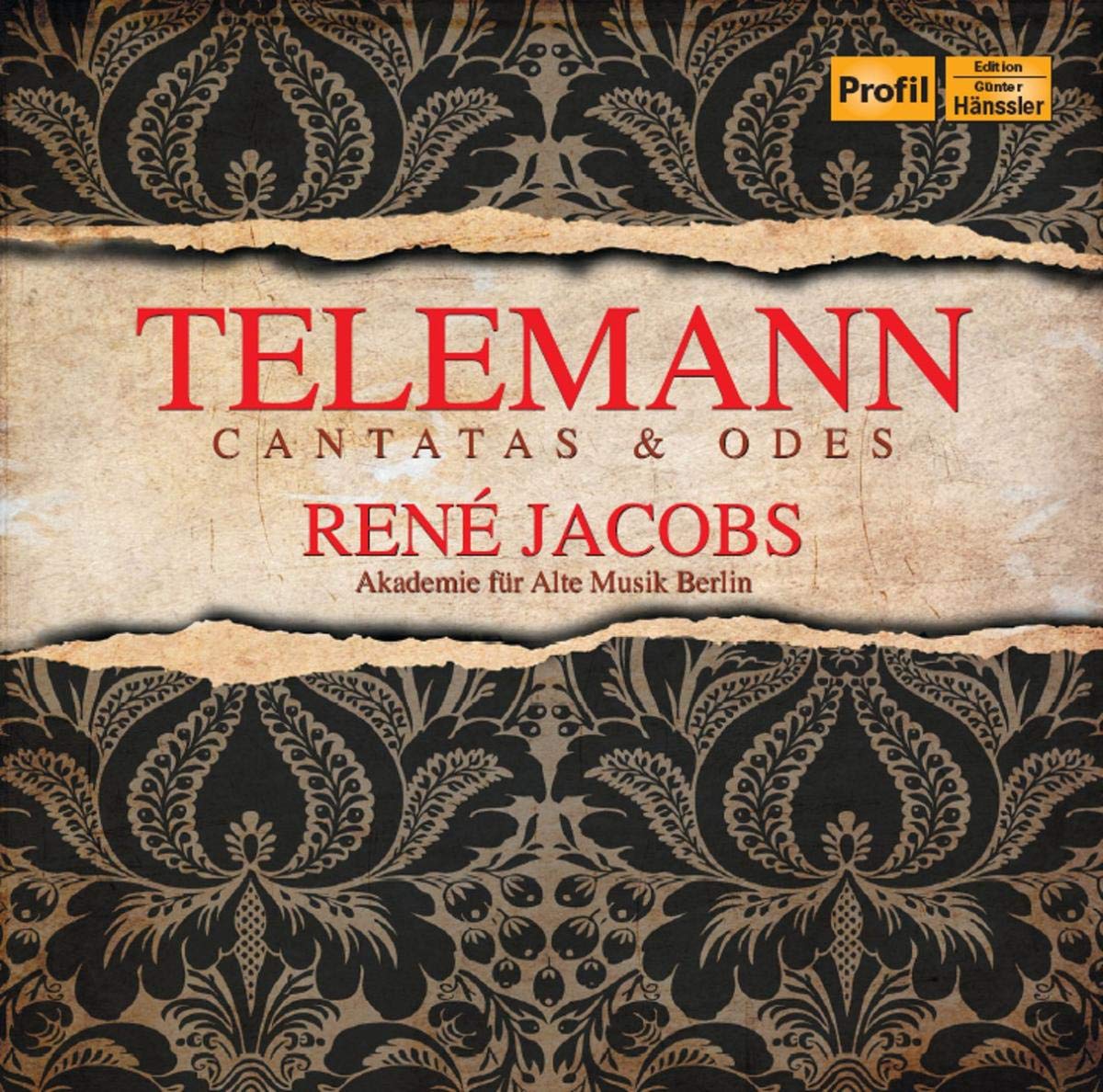 Telemann, Georg Philipp : Cantatas & Odes cd