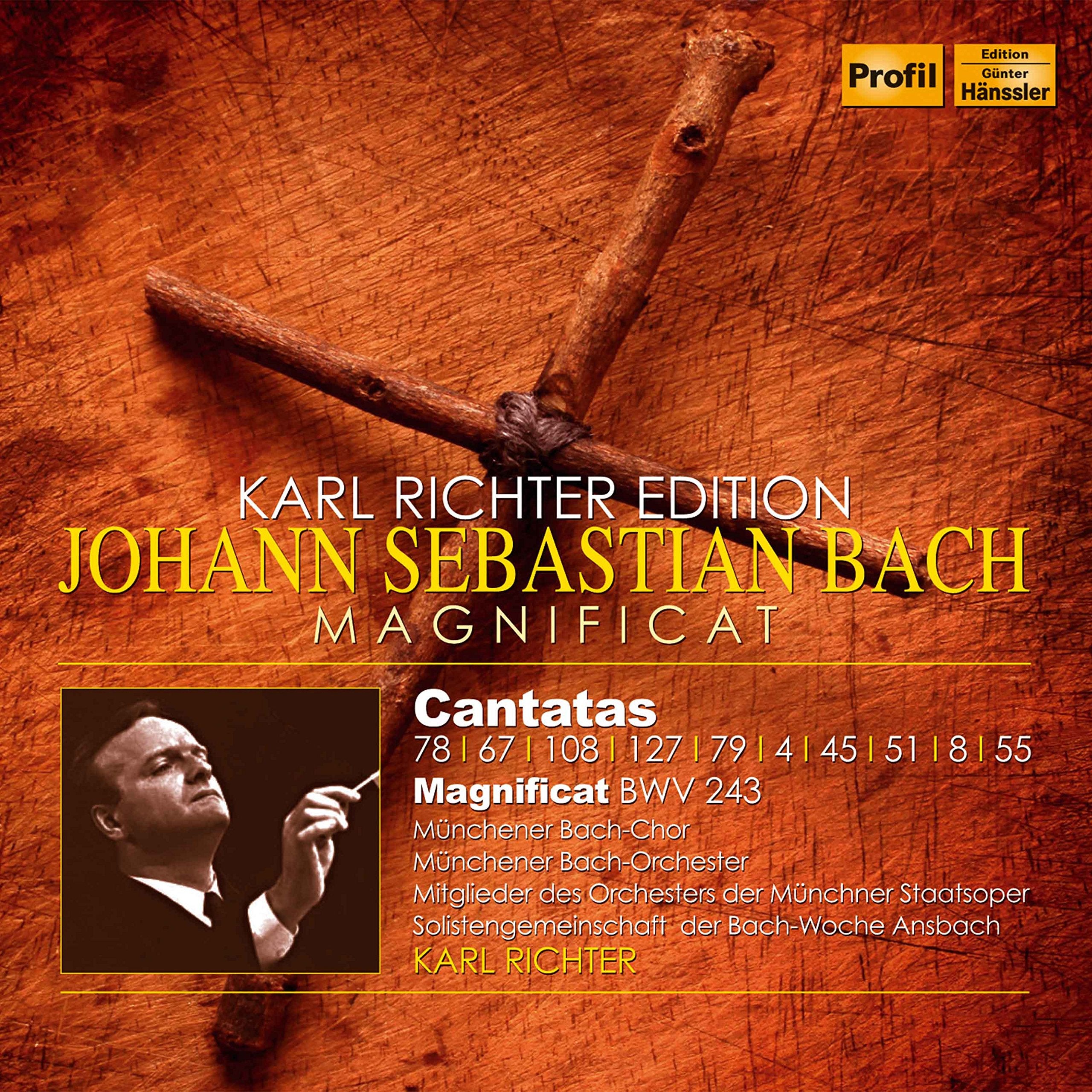 Richter, K: Karl Richter Edition: Magnificat/Kantaten cd