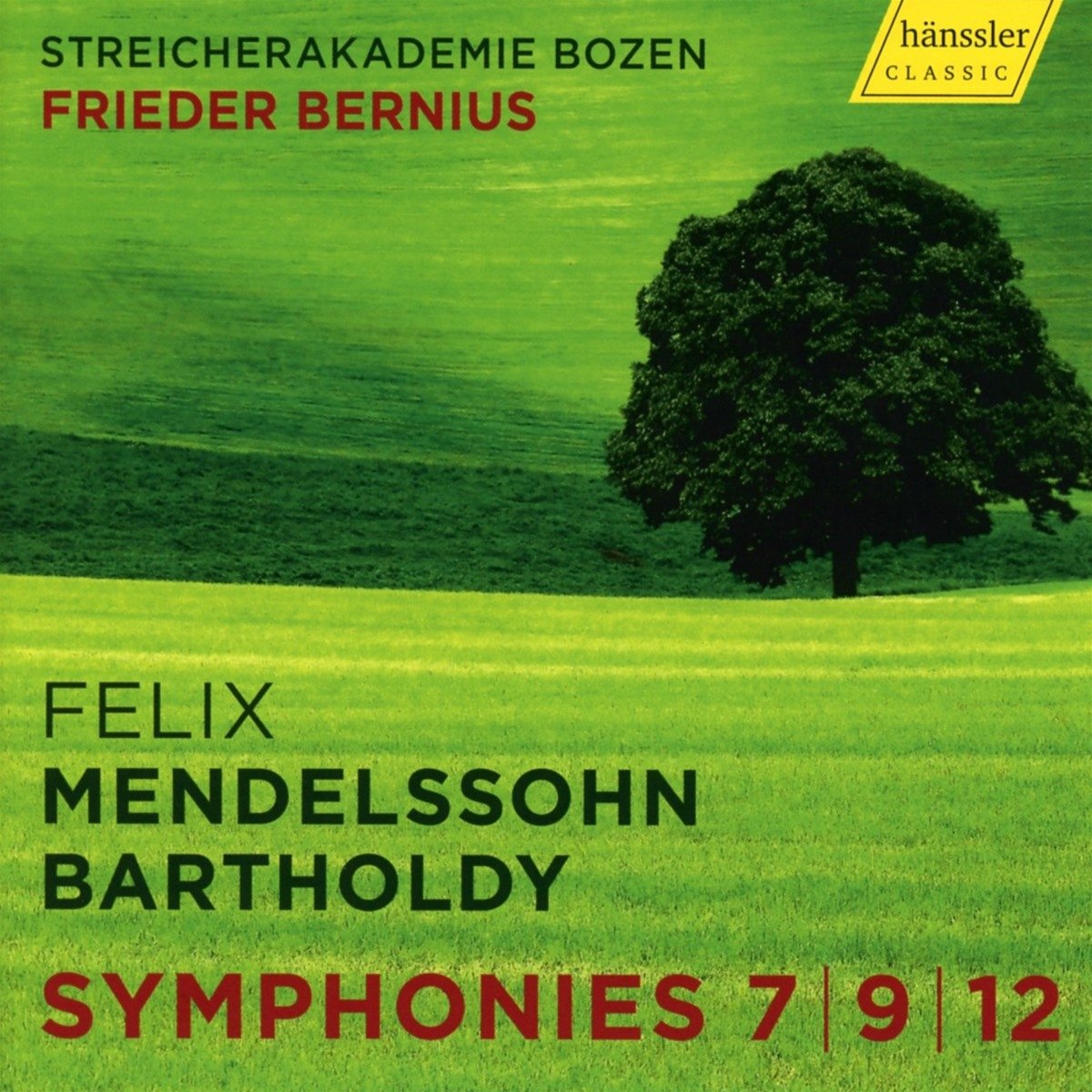 Felix Mendelssohn: Mendelssohn: String Symphonies cd