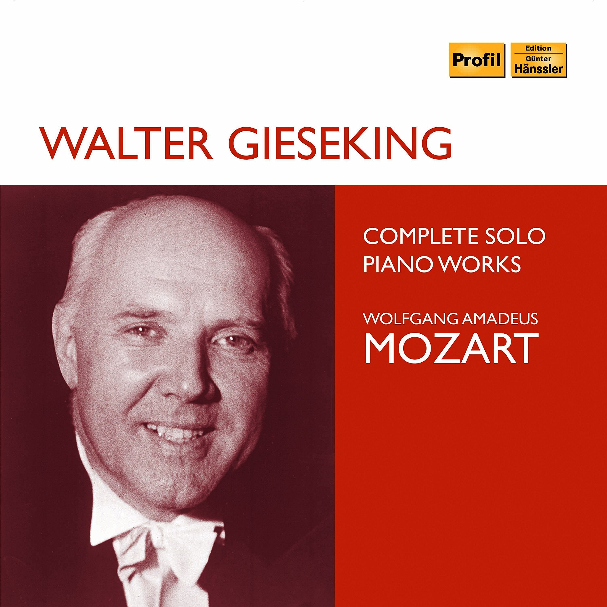 Walter Gieseking solo recordings Classical