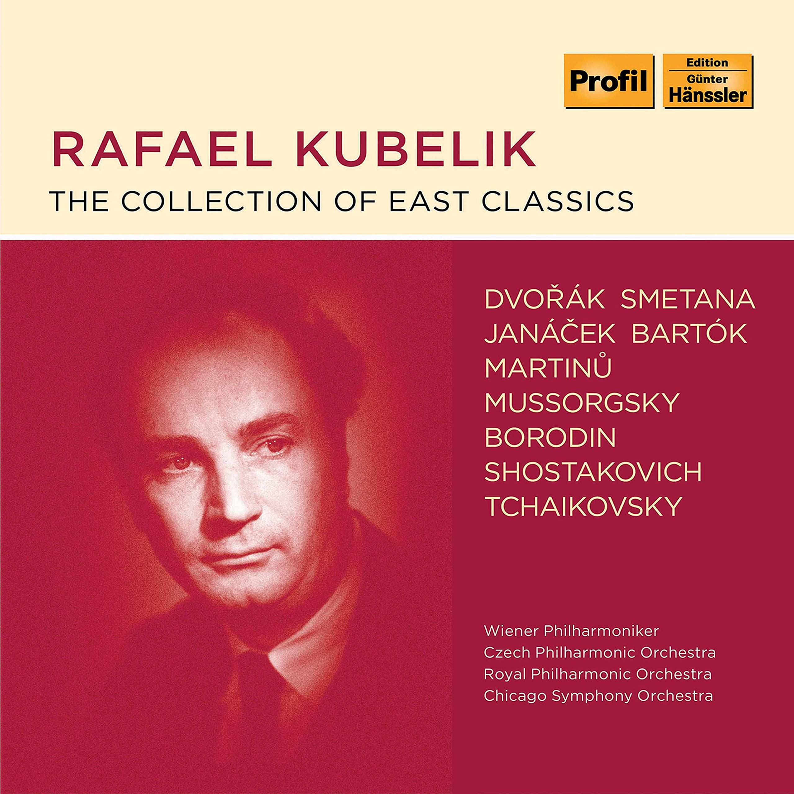 Rafael Kubelik // Dvorak: Slawische Rhapsodie, Slawische Tänze, Smetana: Ma Vlast, Prodana Nevesta, Janacek: Sinfonietta, Martinu: Doppelkonzert, Mussorgsky: Bilder einer Ausstellung … Classical