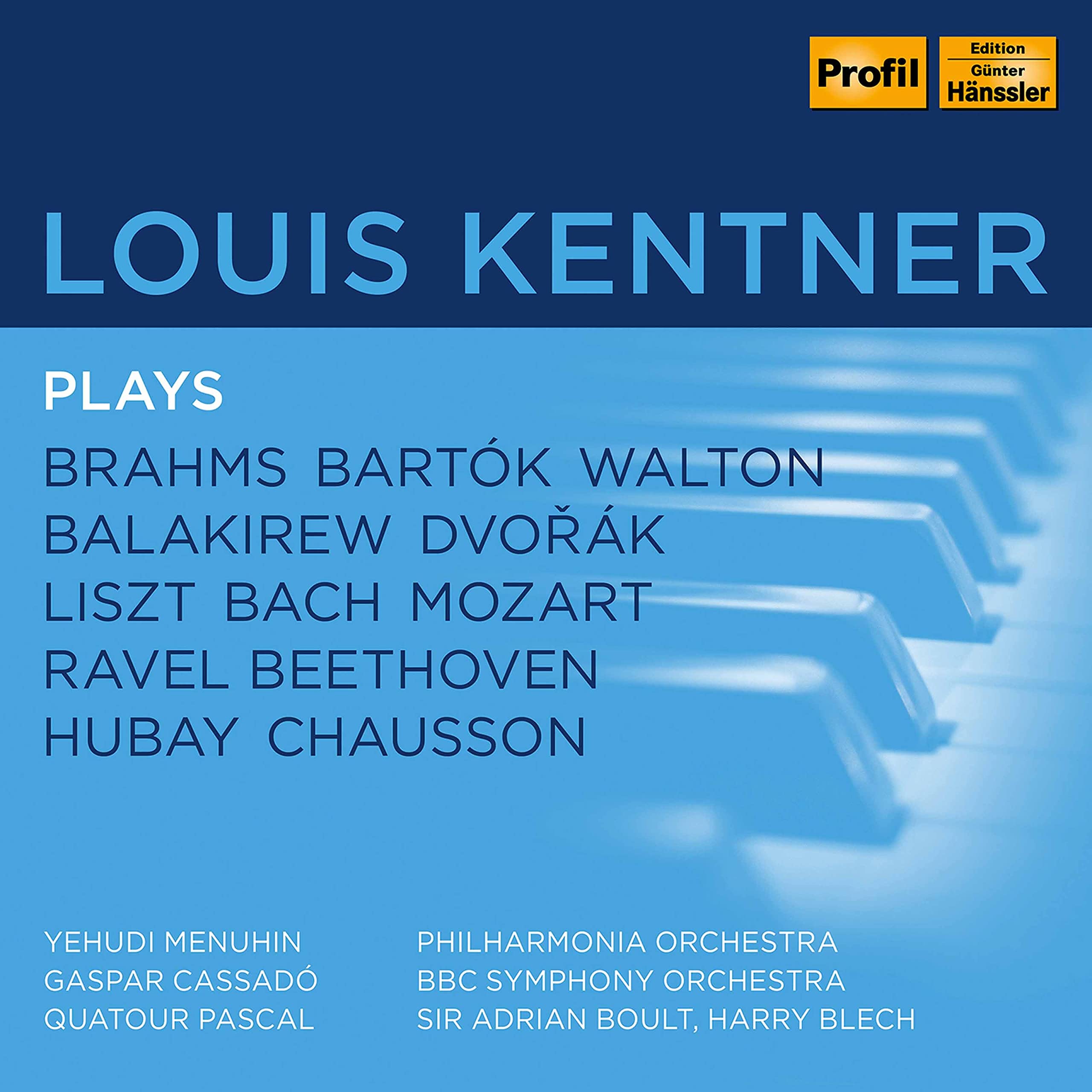 Louis Kentner Plays Brahms,Liszt,Bach,Mozart,.. Classical