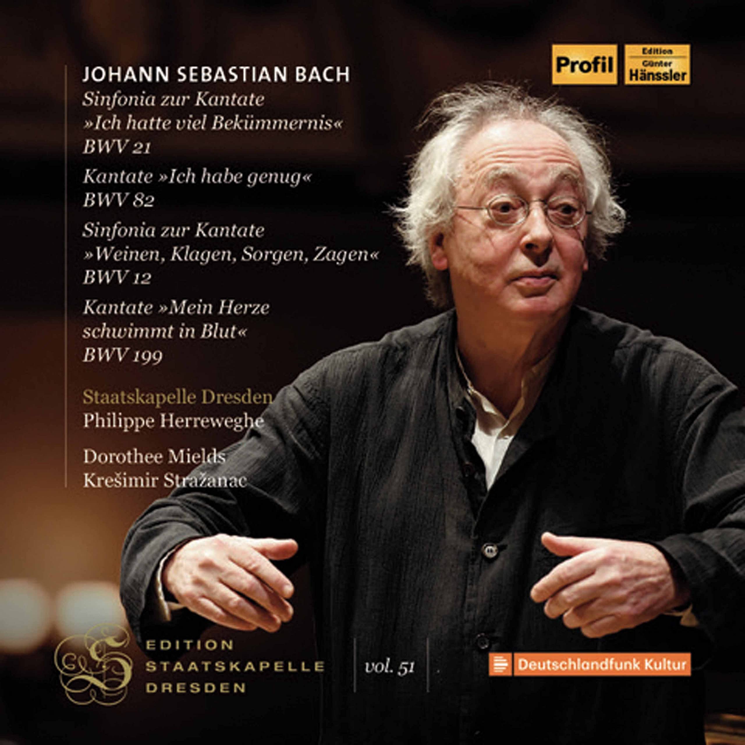 Bach : Sinfonias & Cantates/Philippe Herreweghe-Édition Staatskapelle Dresden Vol.51 Classical