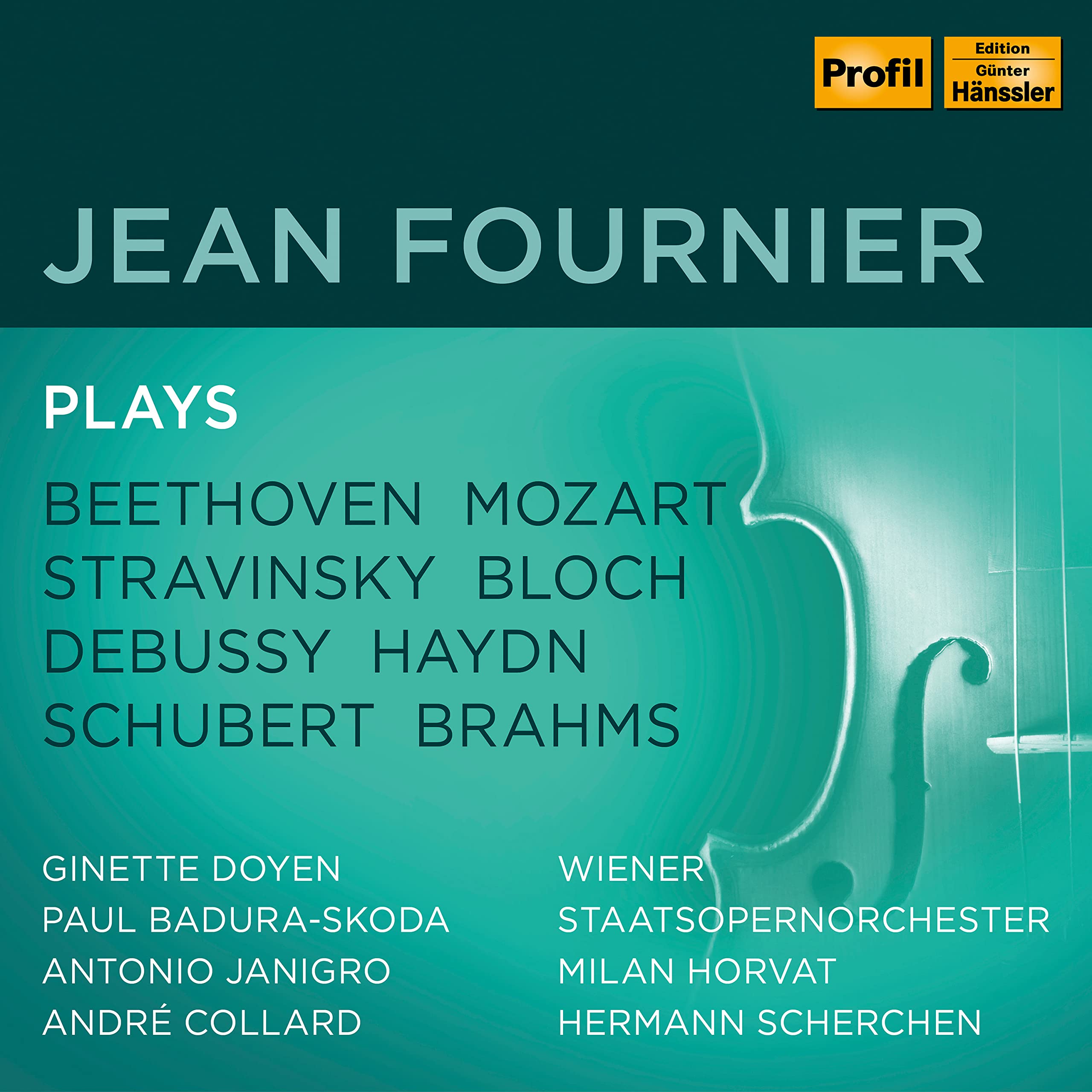 Jean Fournier spielt Beethoven, Mozart, Strawinsky, Bloch, Debussy, Haydn Classical