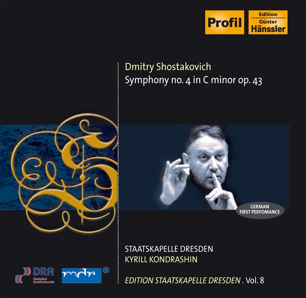 Staatskapelle Dresden Vol. 8; SHOSTAKOVICH: Symphony No.4 Classical