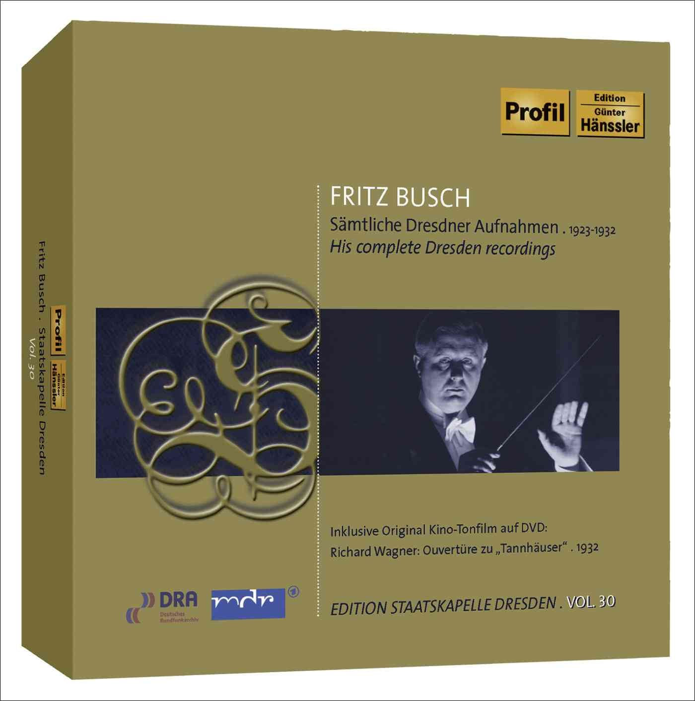 Fritz Busch: Sämtliche Dresdner Aufnahmen Classical