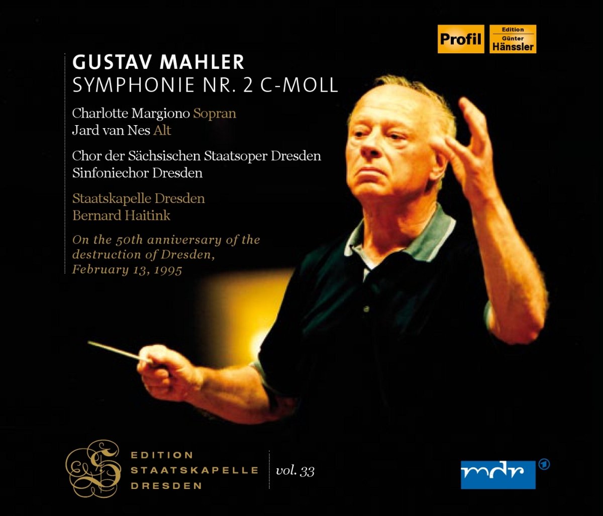 Staatskapelle Dresden Vol. 33; MAHLER: Symphonie Nr.2 Classical