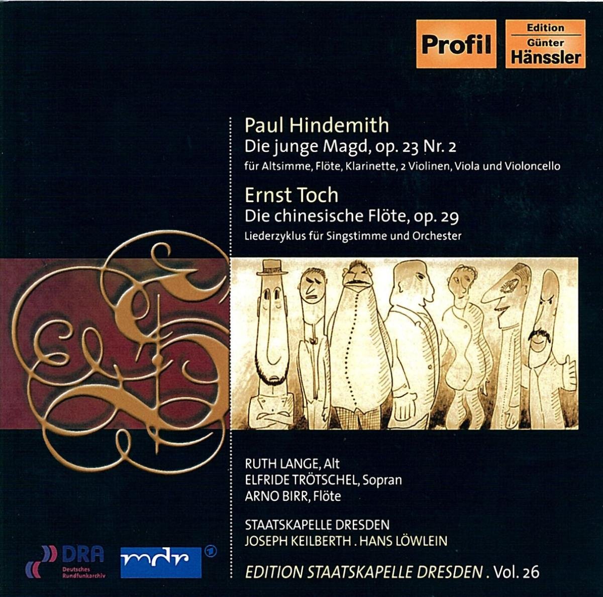 Staatskapelle Dresden Vol. 26; PAUL HINDEMITH . ERNST TOCH Classical
