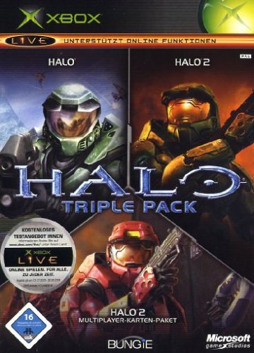 Halo Triple Pack (Halo / Halo 2 / Halo 2 Multiplayer Karten-Paket) Older Consoles