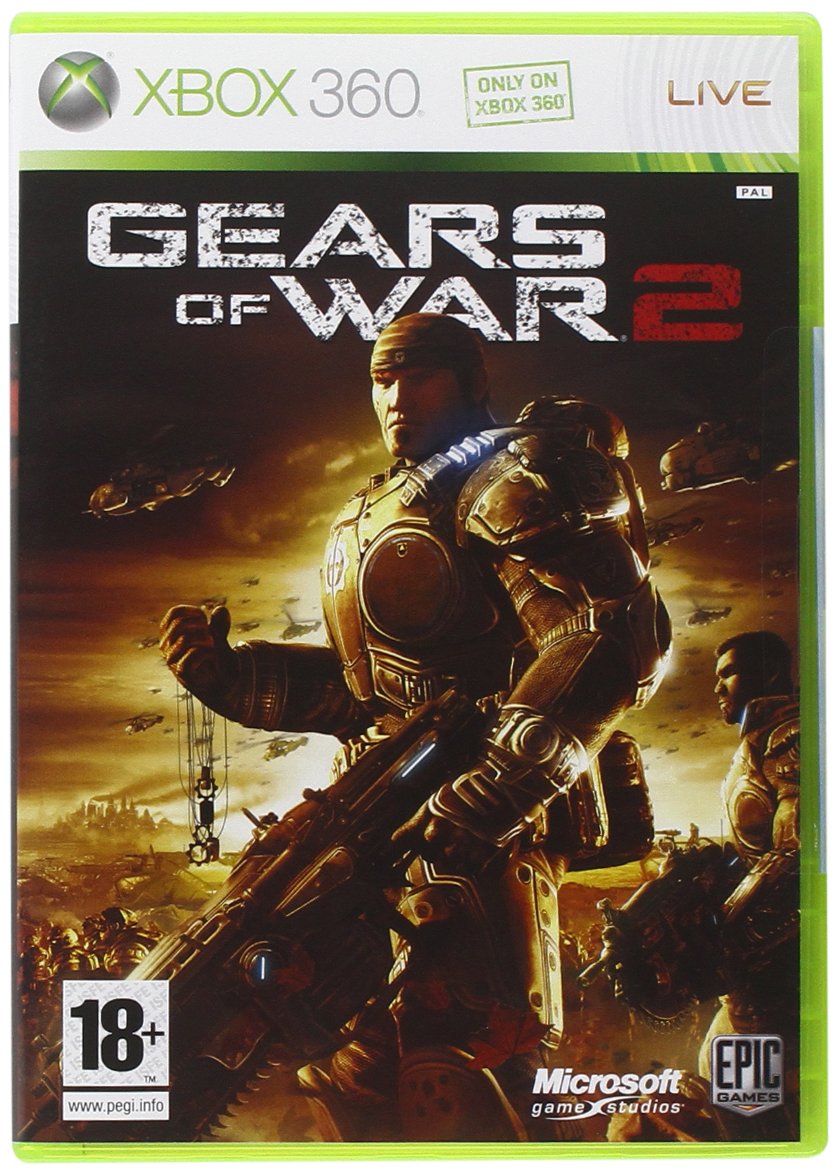 Microsoft Gears of War 2, Xbox 360 (en) – Jeu (Xbox 360 (en), Xbox 360, poignée, M (11/13)) game