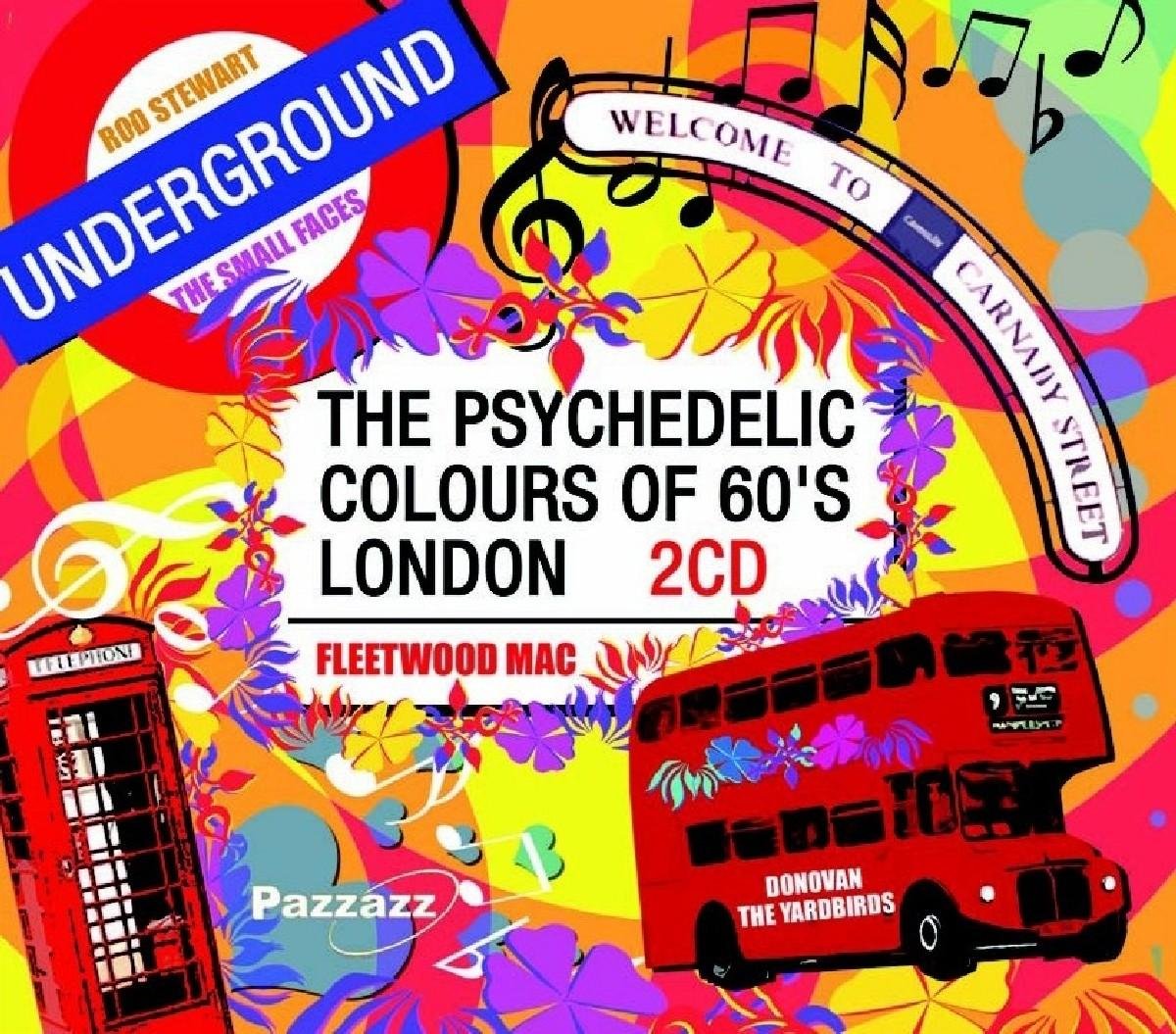 Psychedelic Colours of 60s London Funk, R&B & Soul