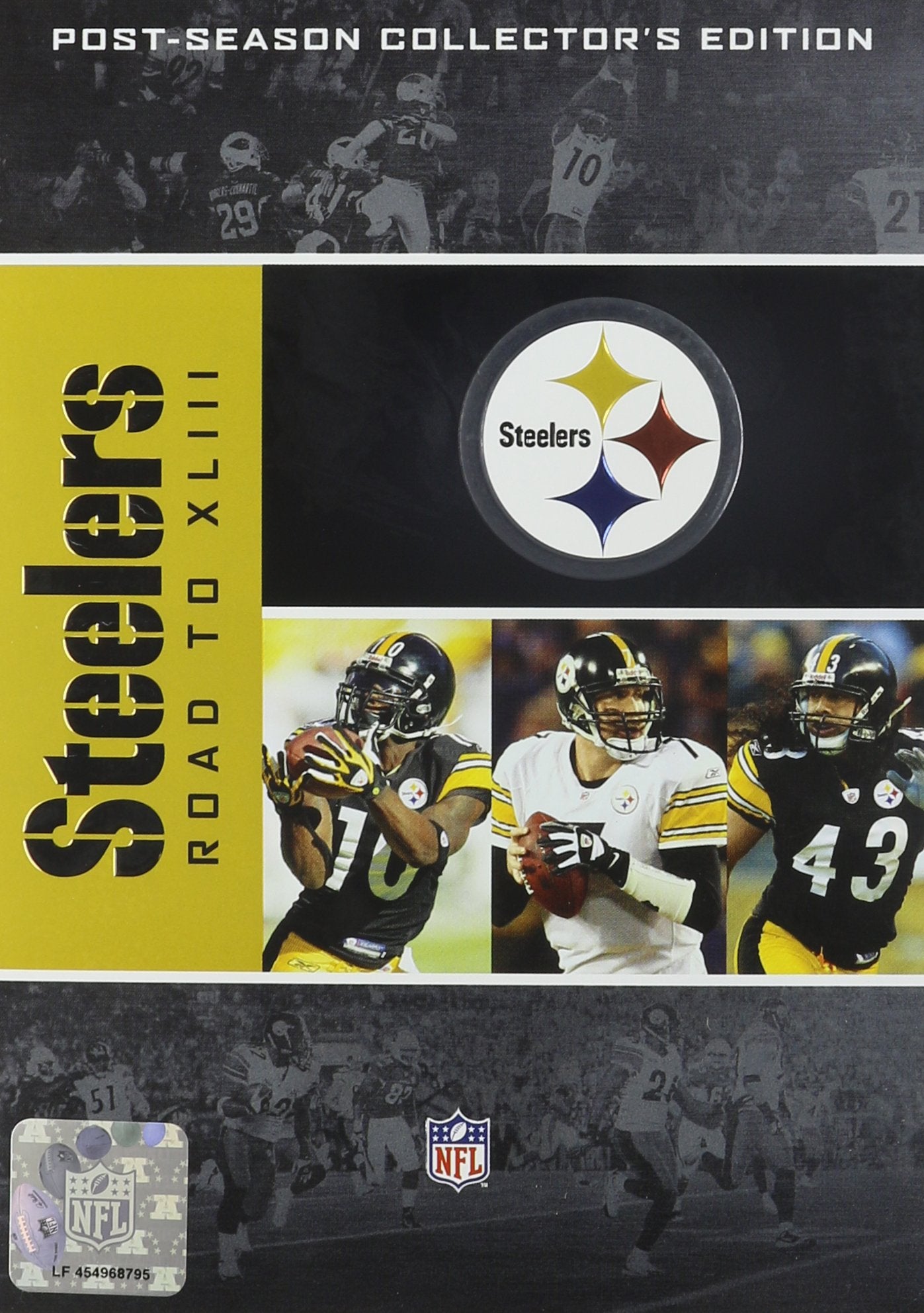 NFL Road to Super Bowl XLIII: Pittsburgh Steelers dvd