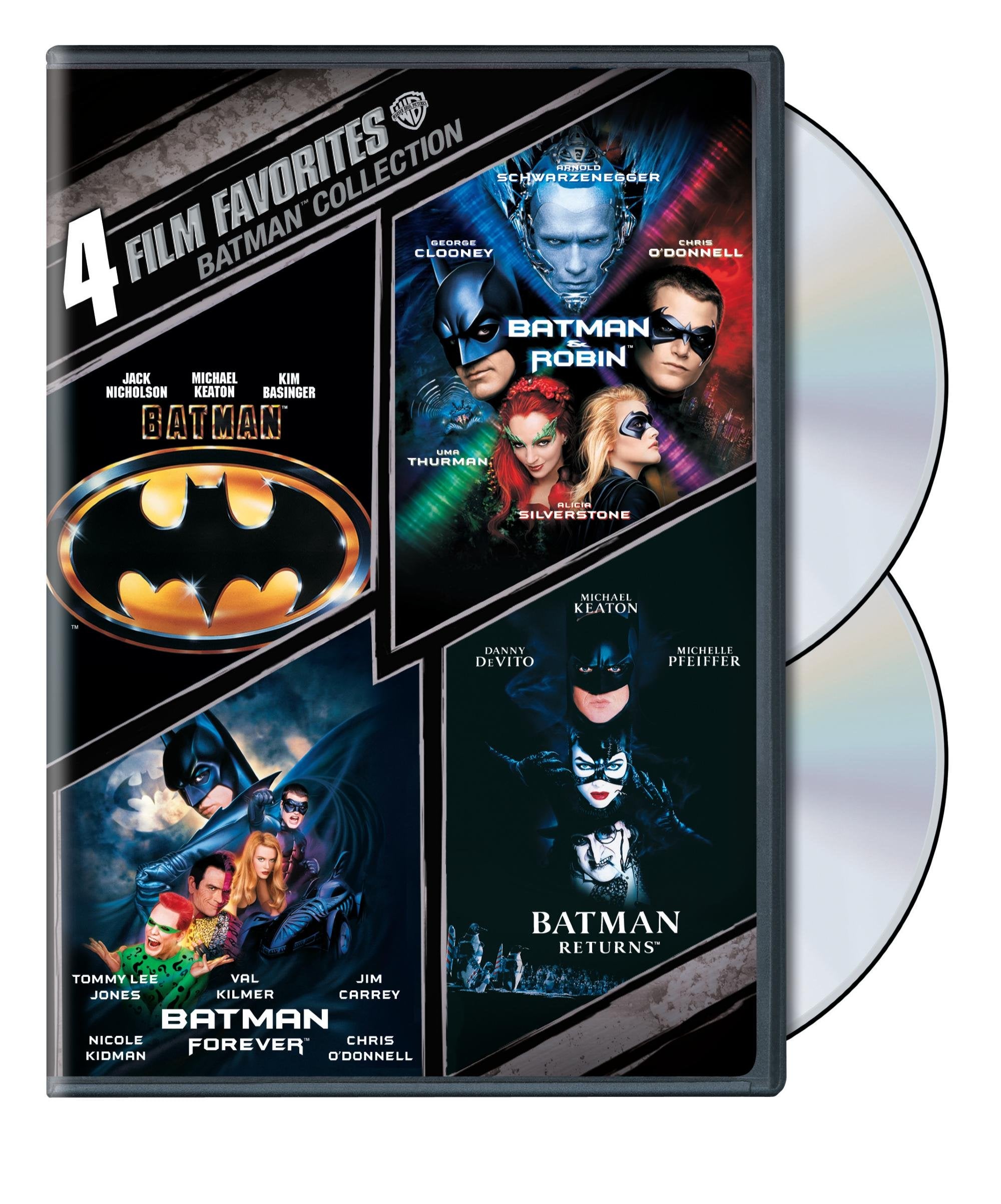 4 Film Favorites: Batman Collection (Batman / Batm Films