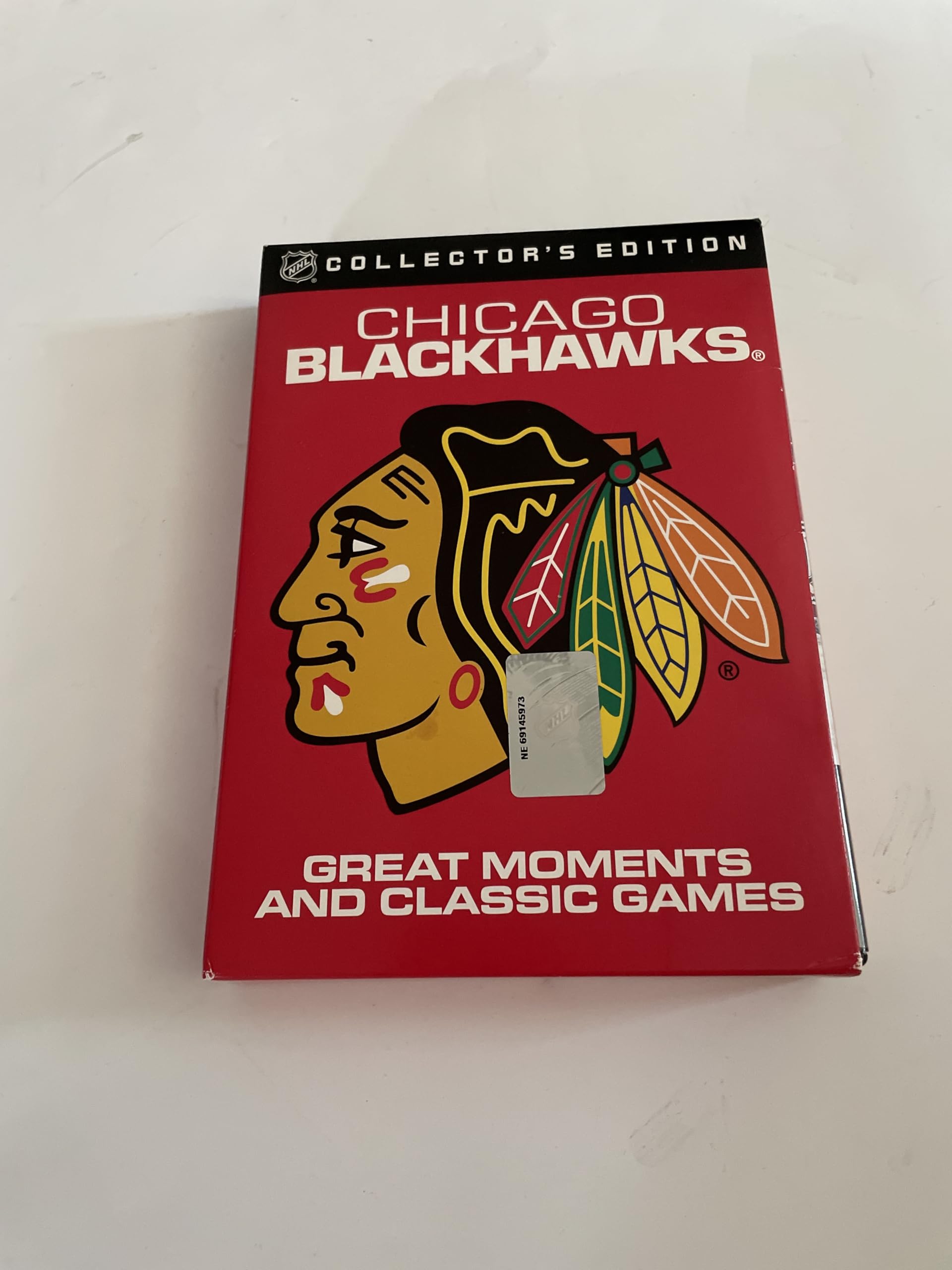 Chicago Blackhawks Great Moments and Classic Games NHL DVD Box (6 DVDs) Films