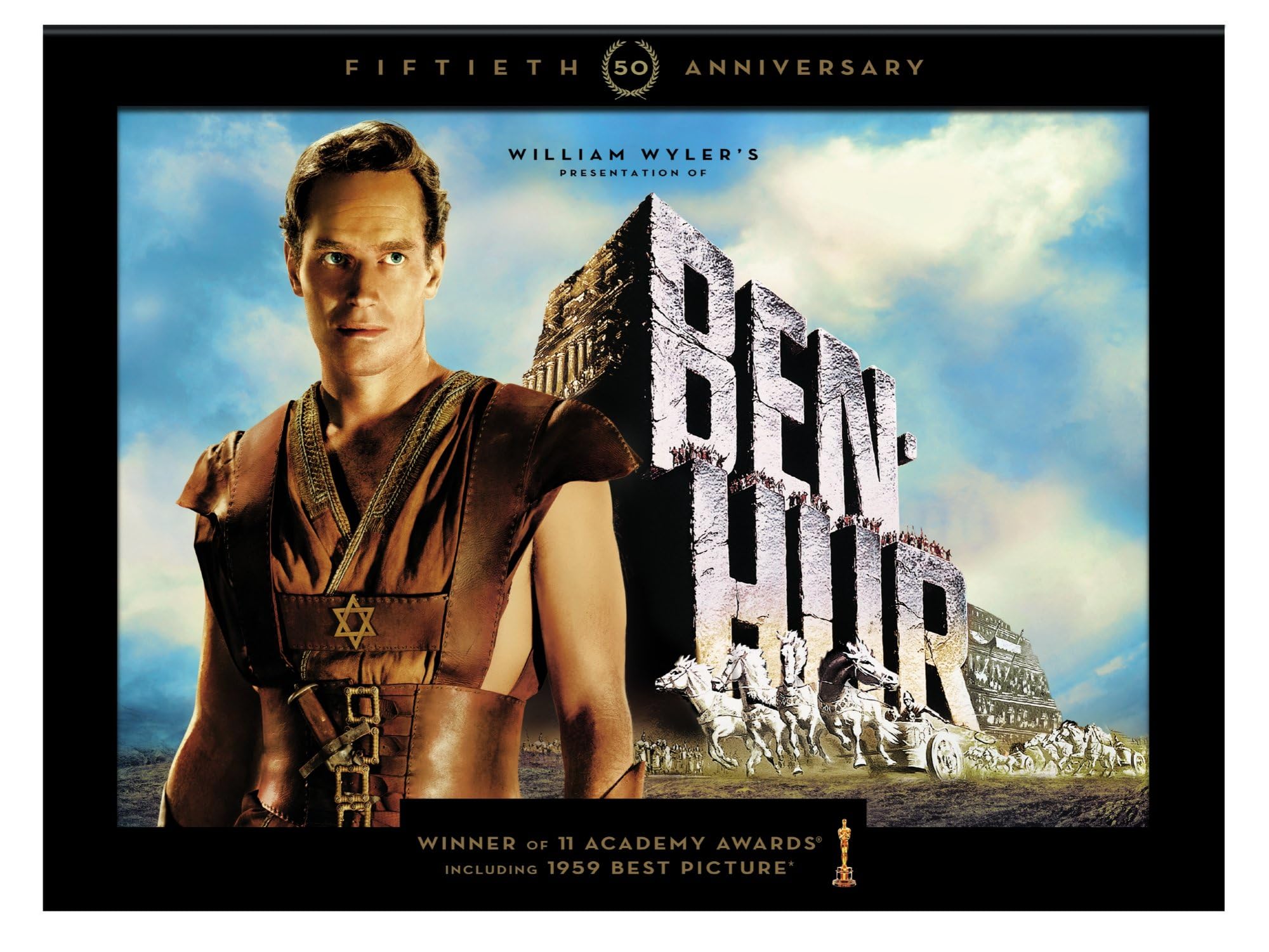 Ben-Hur (1959) (2 Books) (5pc) (W/Book) / (Aniv) Films