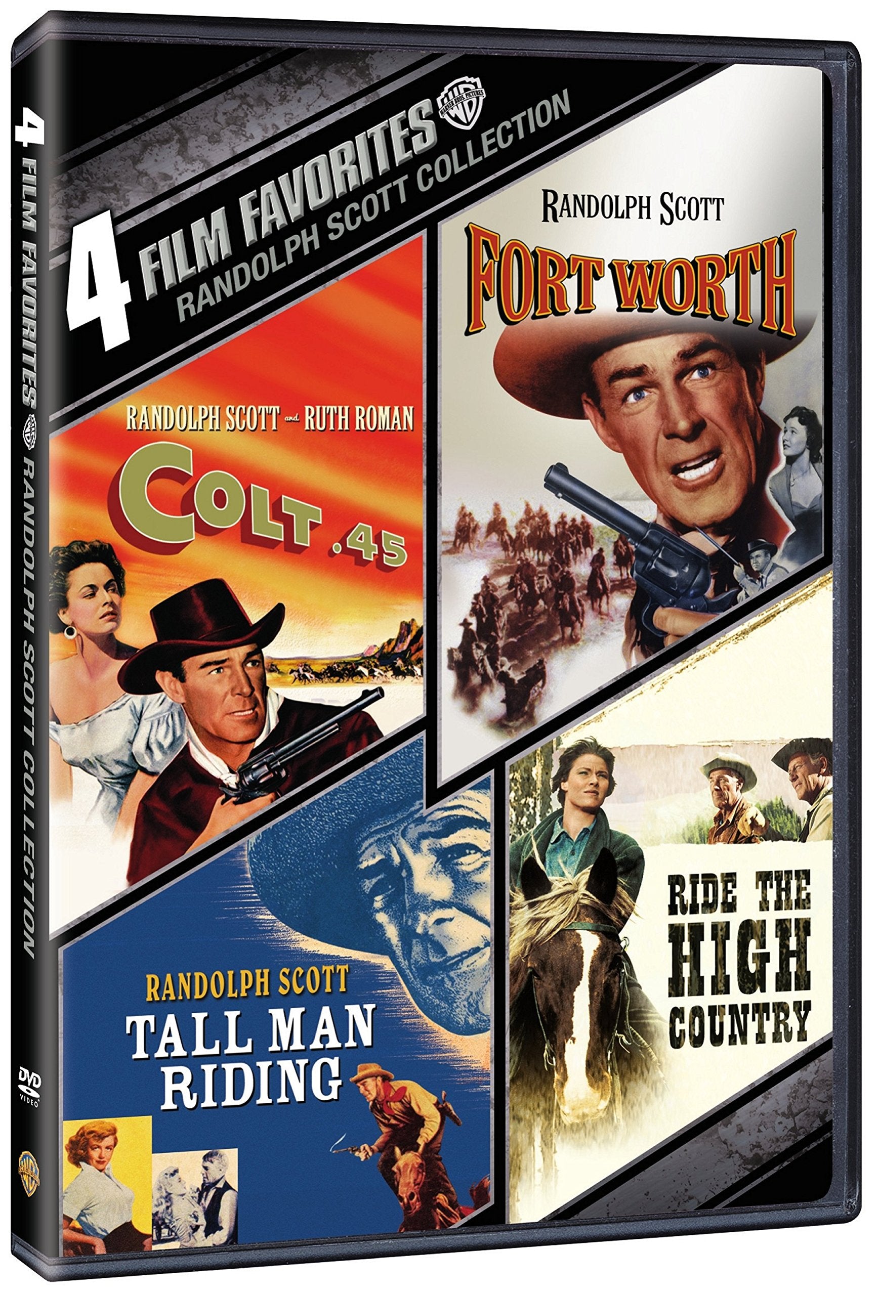 4 Film Favorites: Randolph Scott Westerns Films