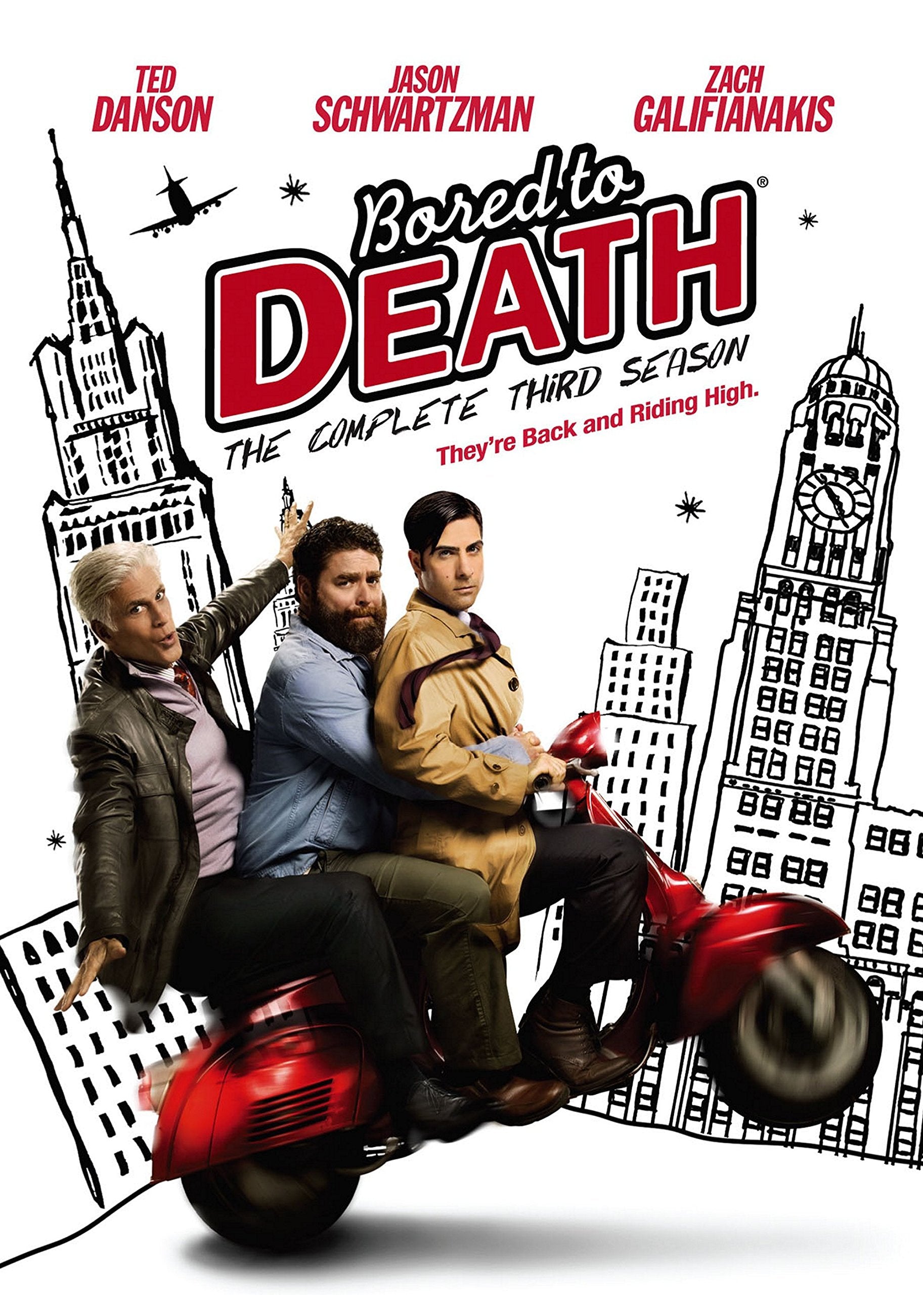 Bored To Death - Season 3 (HBO) dvd