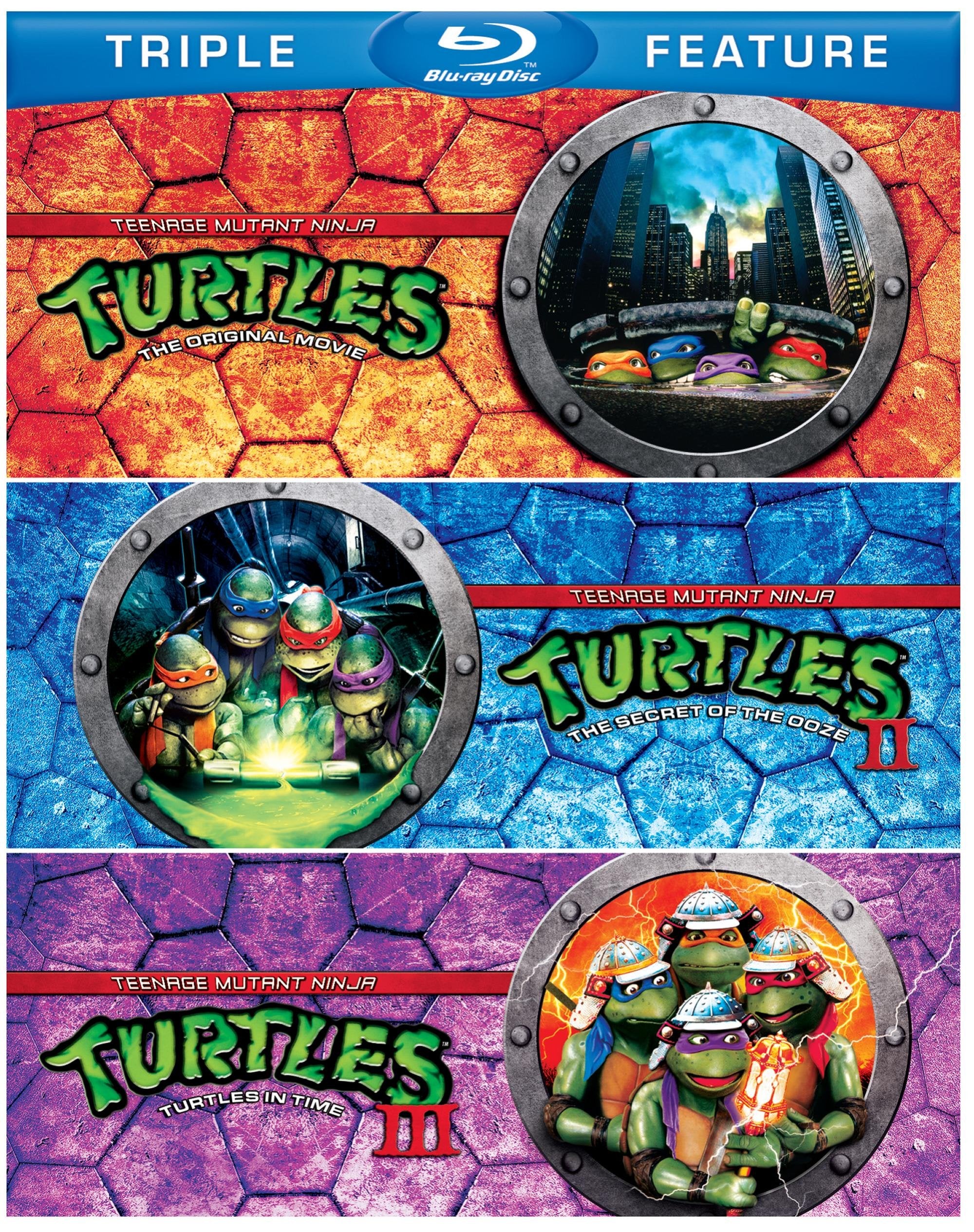 TEENAGE MUTANT NINJA TURTLES / TEENAGE MUTANT 2 - TEENAGE MUTANT NINJA TURTLES / TEENAGE MUTANT 2 (3 Blu-ray) Movies
