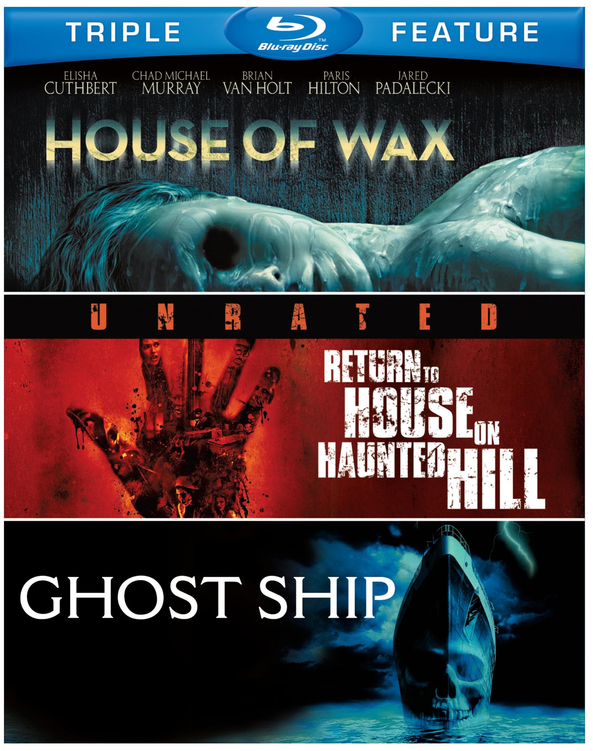 House of Wax / Return to House on Haunted Hill / Ghost Ship Films