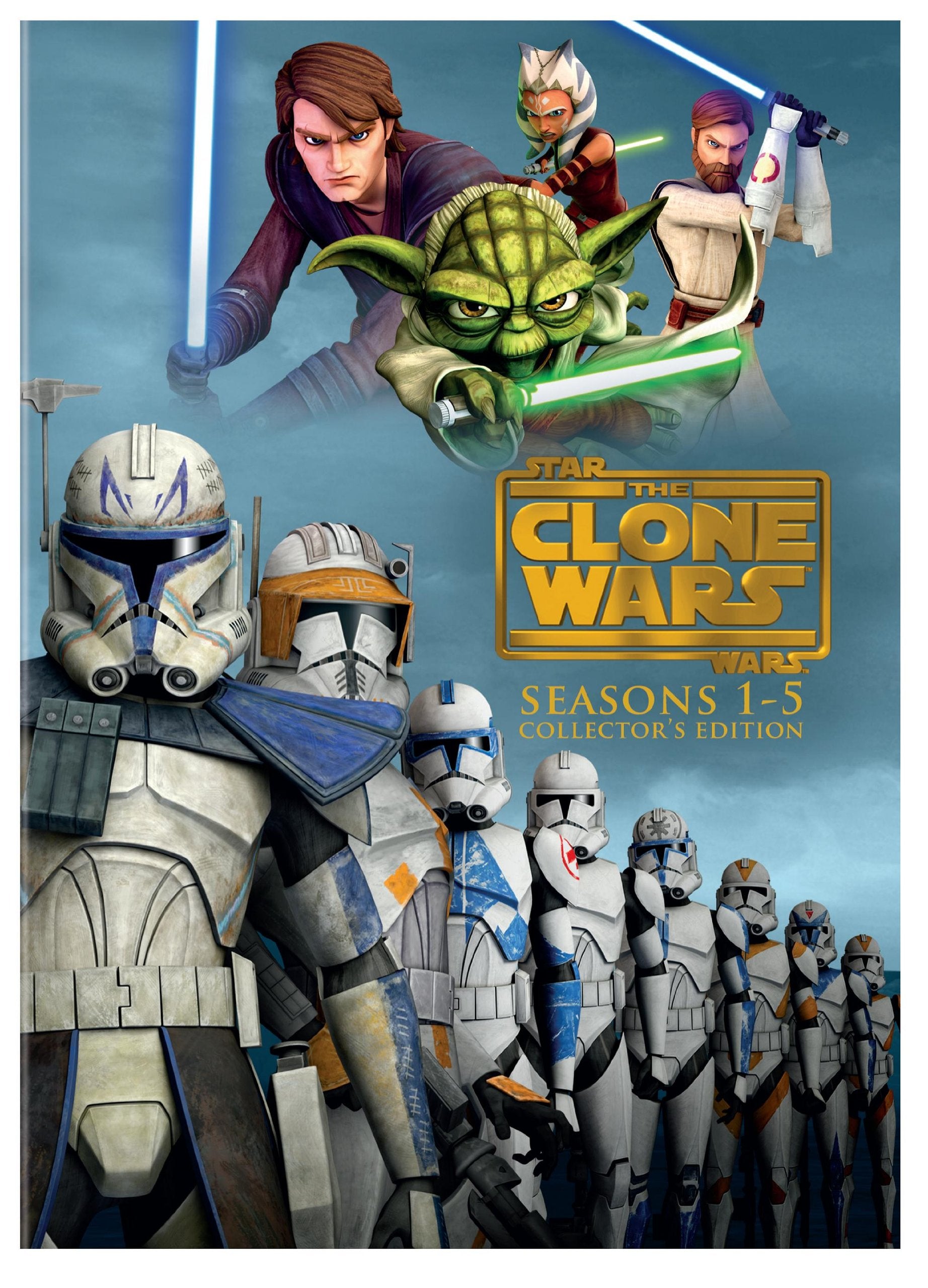 STAR WARS: CLONE WARS - SEASON 1-5 COLLECTORS ED - STAR WARS: CLONE WARS - SEASON 1-5 COLLECTORS ED (19 DVD) Movies