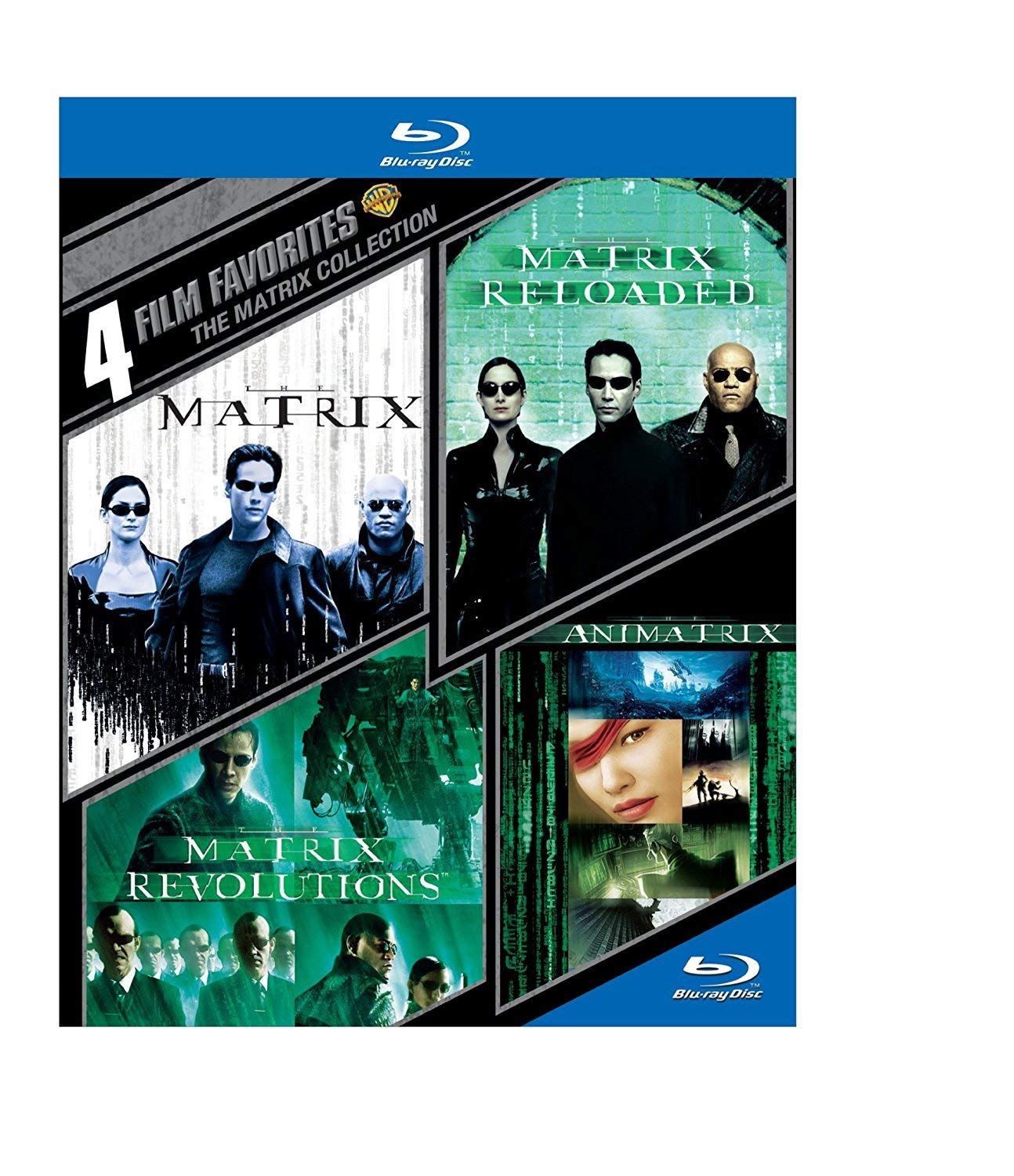 4 Film Favorites: The Matrix Collection Films