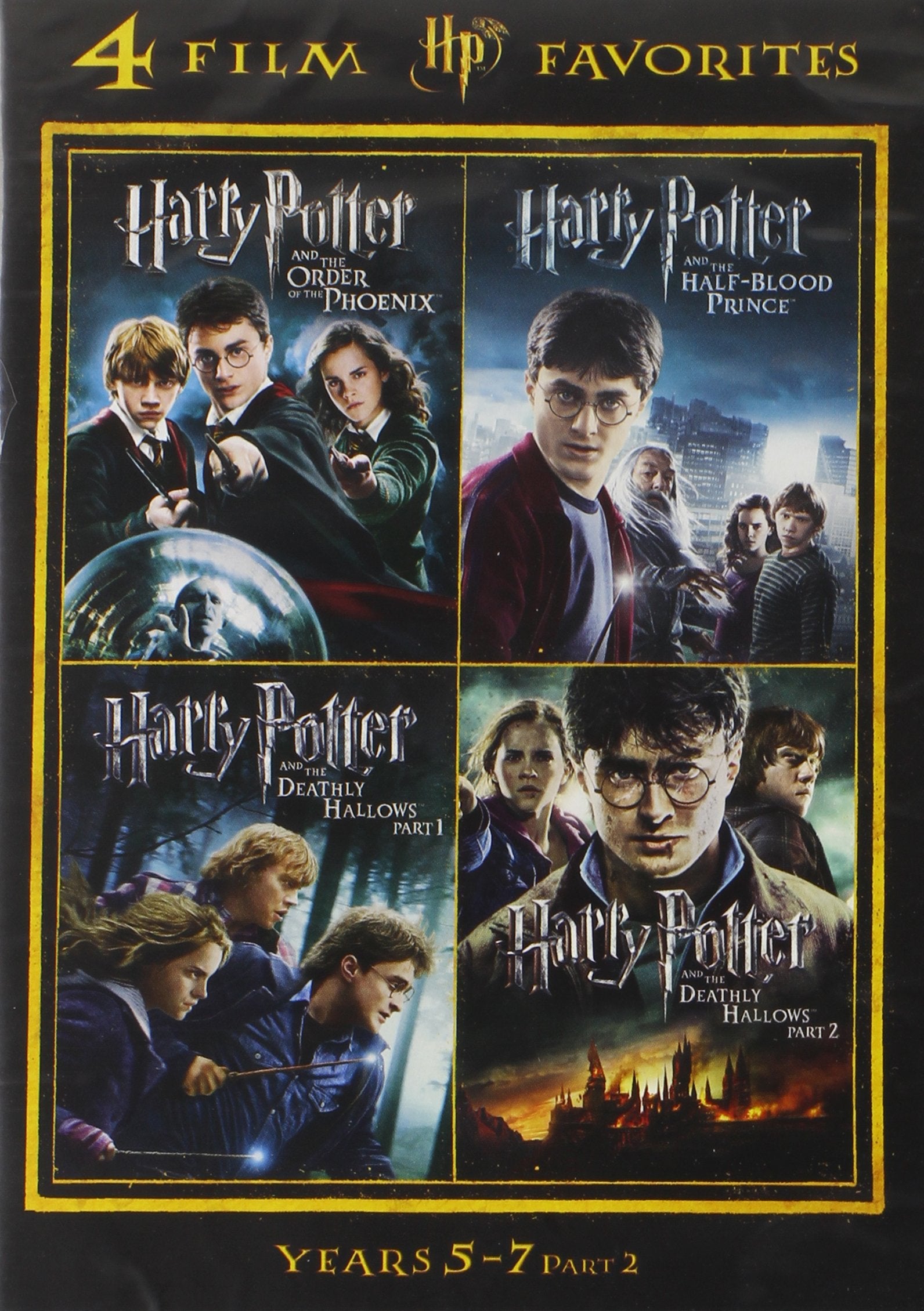 4 Film Favorites: Harry Potter Years 5-7 (4FF) Films
