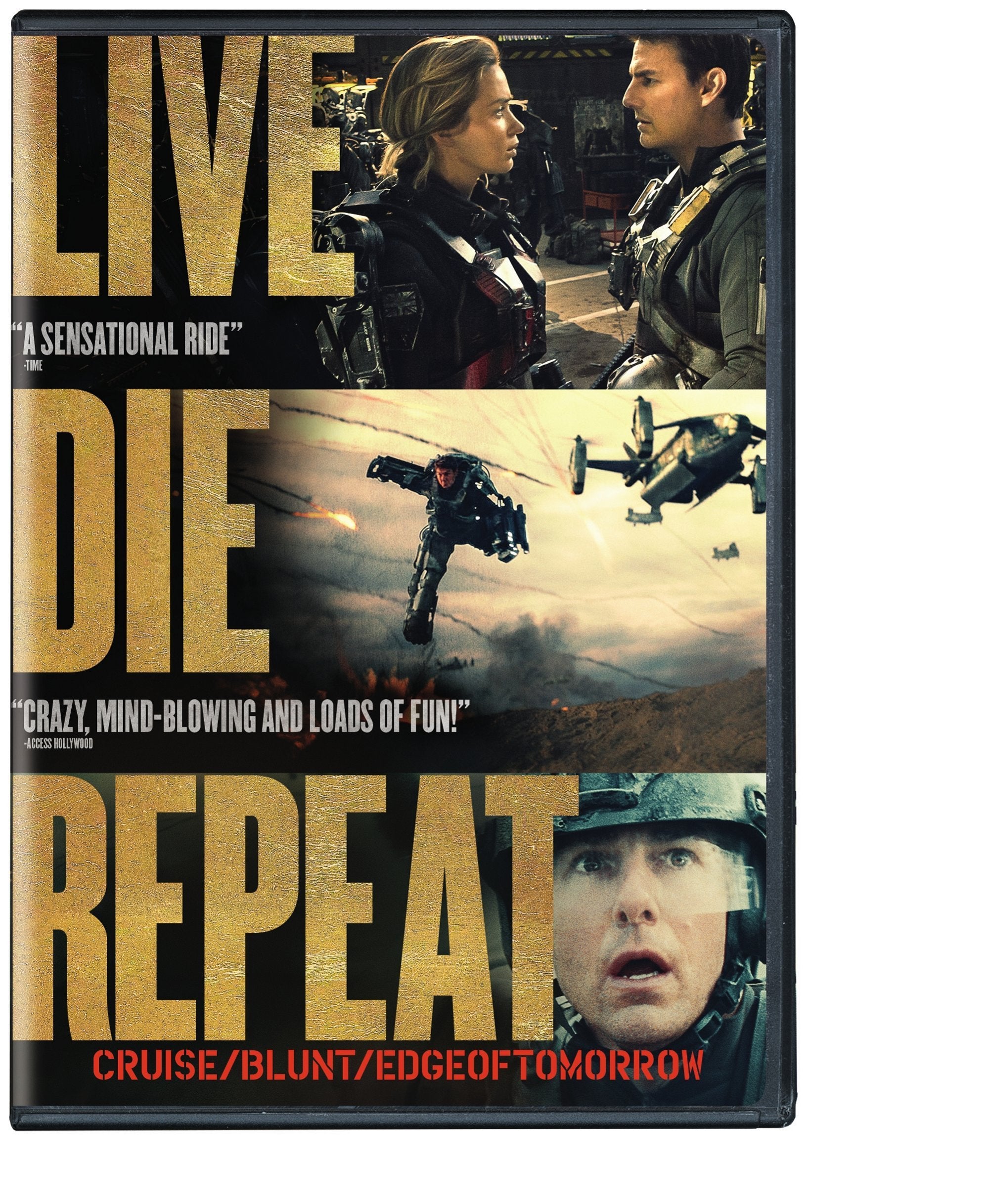 Live Die Repeat: Edge of Tomorrow (DVD) Films
