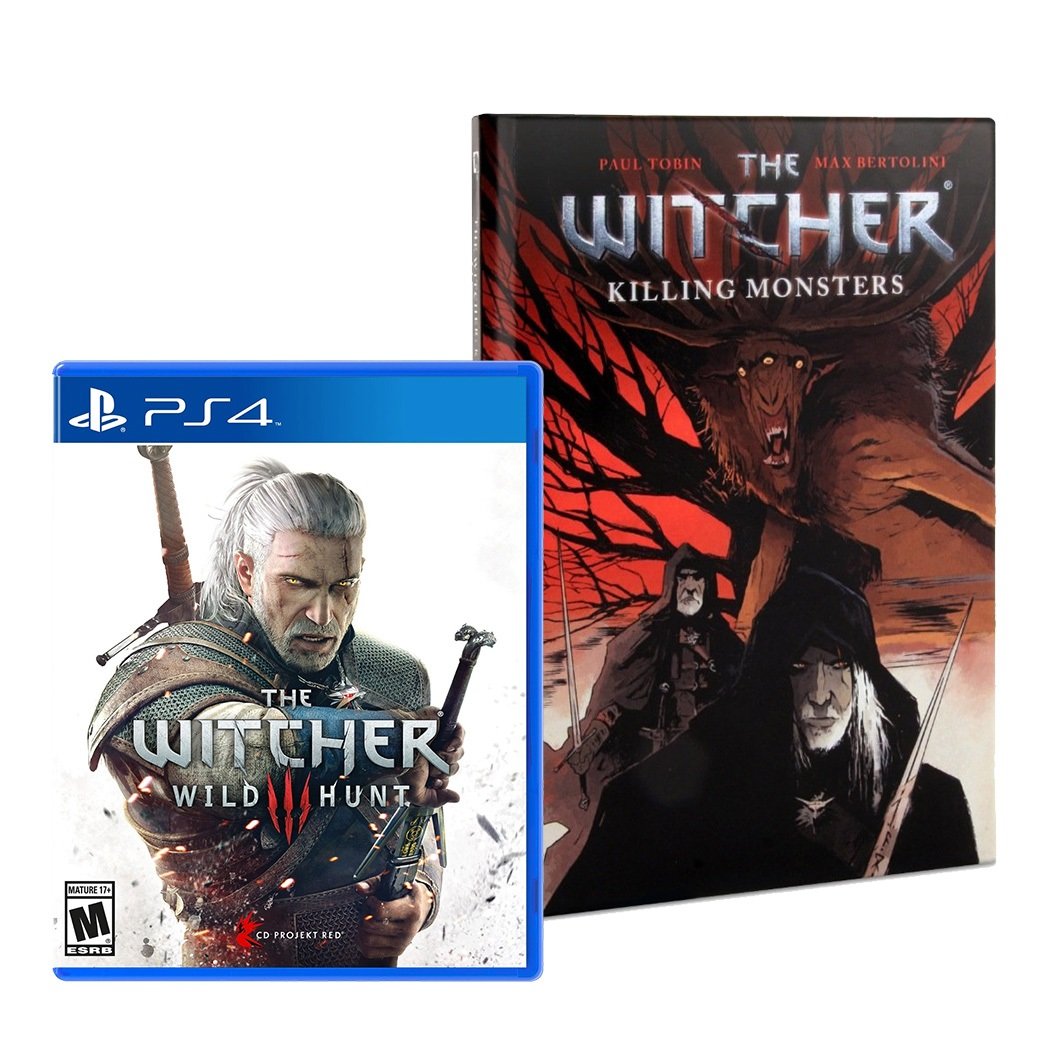 The Witcher: Wild Hunt (Comic Bundle) - PlayStation 4 by Warner Home Video - Games PlayStation 4