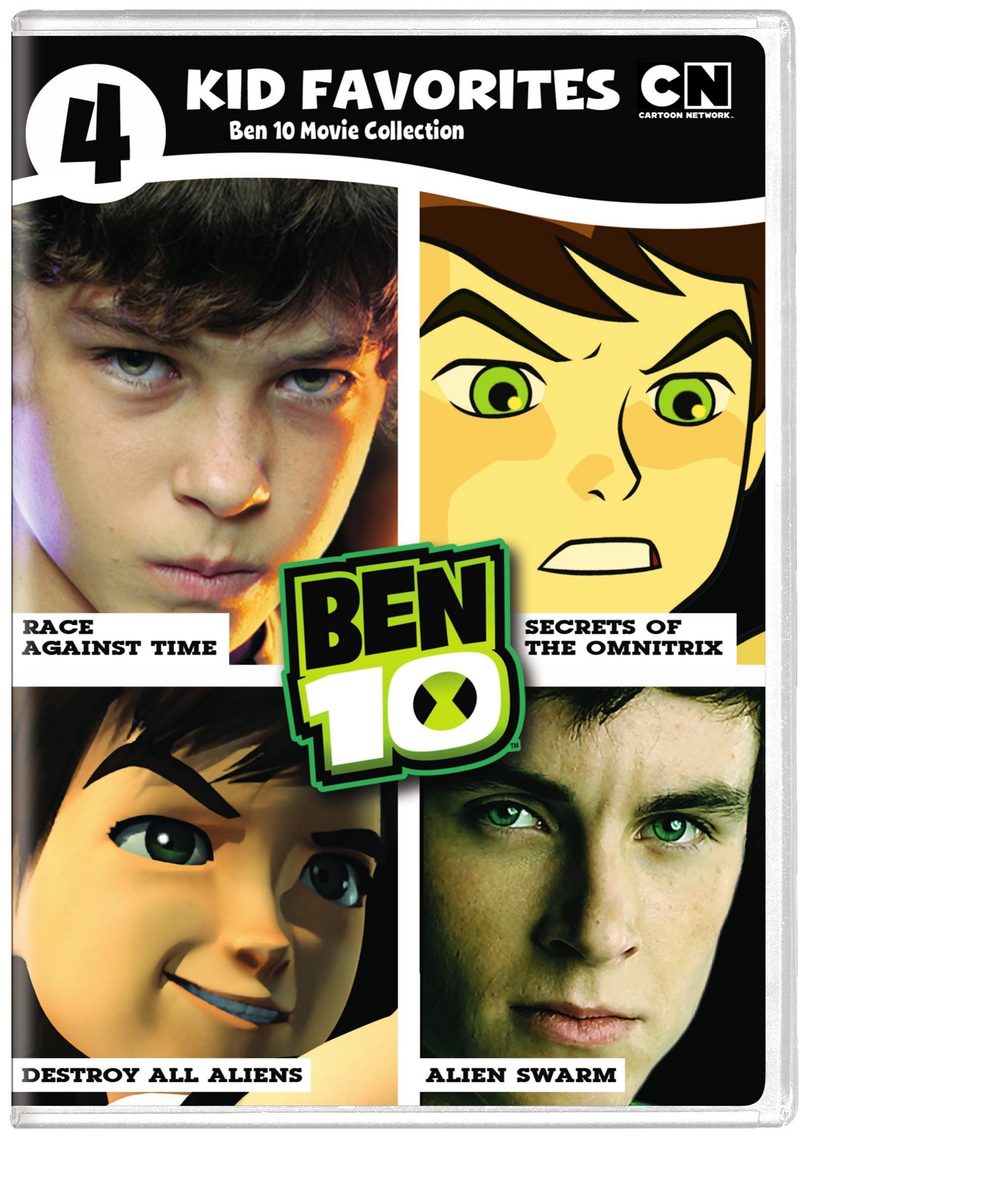 4 Kid Favorites: Ben 10 Movies (4pc) / (Full Box) Films