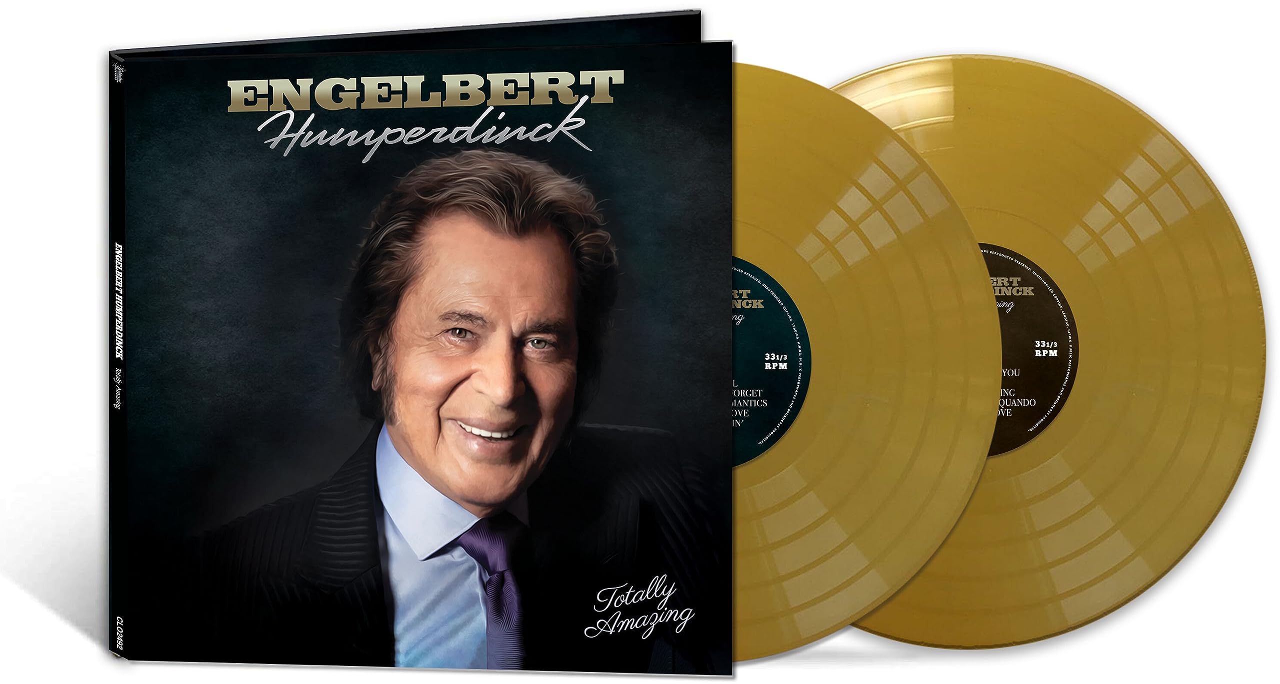 Totally Amazing - METALLIC GOLD vinyl Pop