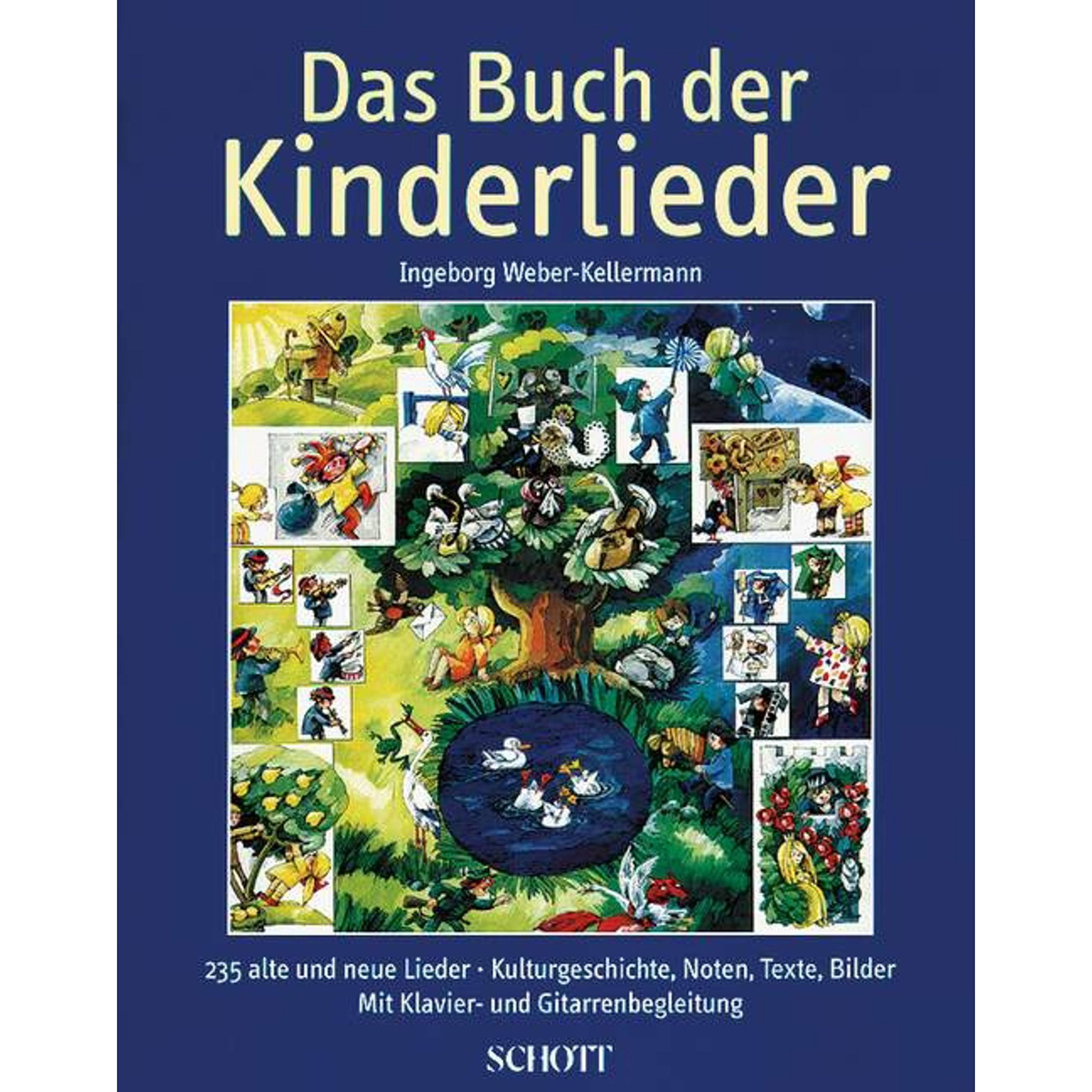 Das Buch der Kinderlieder: 235 alte und neue Lieder. Gesang und Klavier (Gitarre). Liederbuch. Education & Training