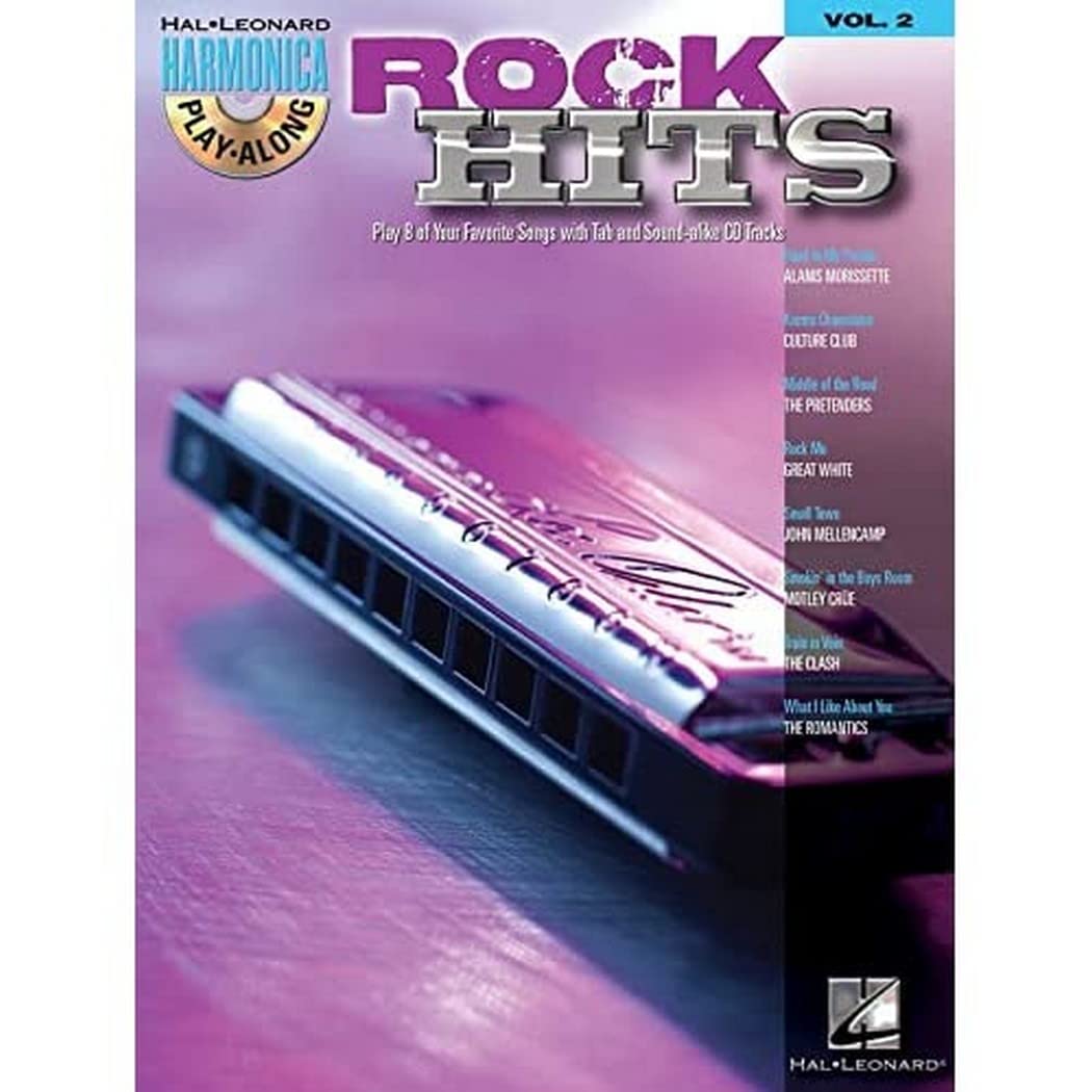 Harmonica Play-Along Volume 2: Rock Hits: Play-Along, CD für Mundharmonika (diat./chr.) (Hal-Leonard Harmonica Play-along, Band 2) book