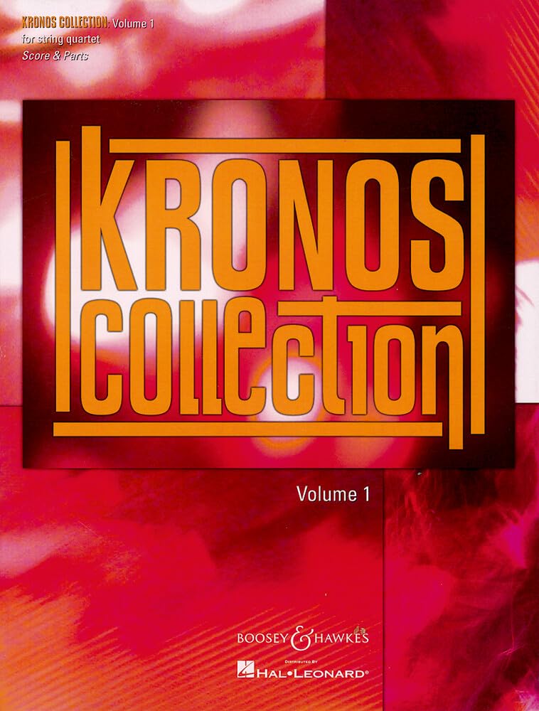 Kronos Collection: Vol. 1. Streichquartett. Partitur und Stimmen. Sheet Music