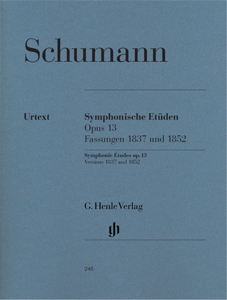 Etudes Symphoniques Op.13 - Piano book