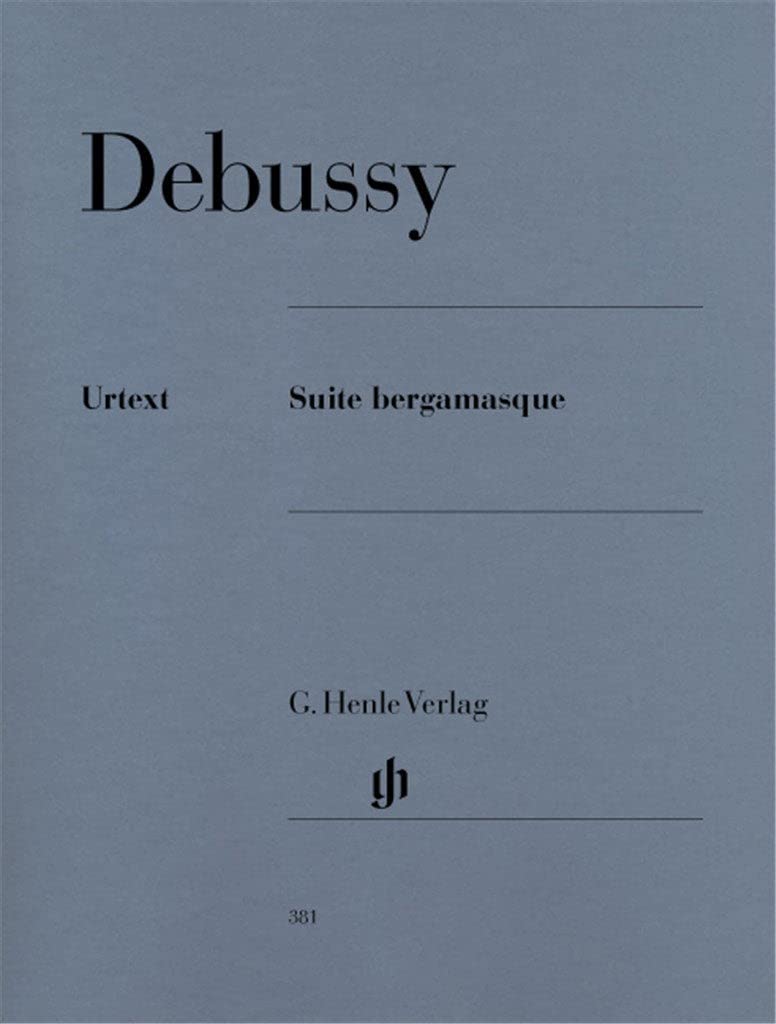 Suite Bergamasque. Klavier: Besetzung: Klavier zu zwei Händen (G. Henle Urtext-Ausgabe) Sheet Music