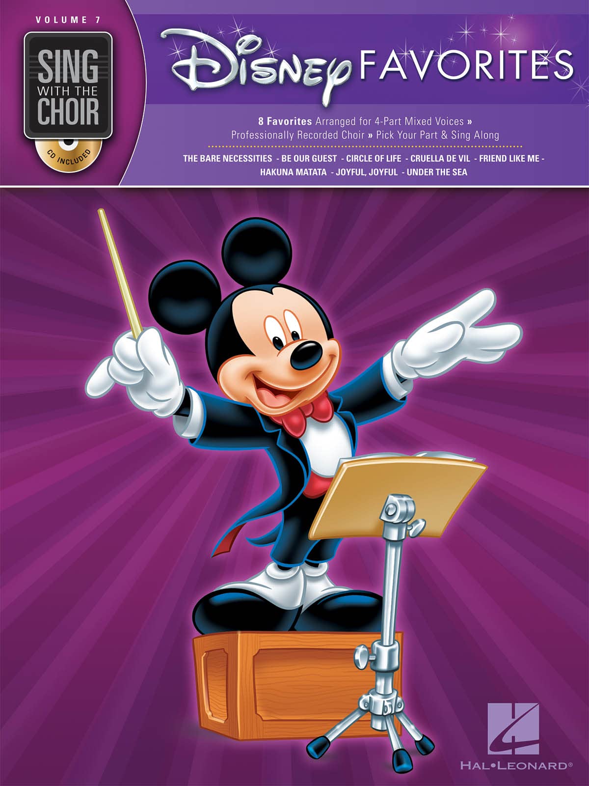 Disney Favorites : Sing with the Choir: Volume 7 - 8 Favorites for 4 Part Mixed Voices Social Sciences
