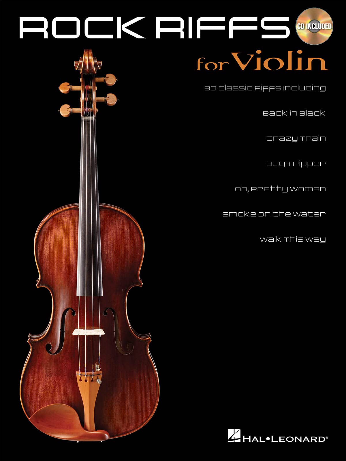 Rock Riffs -For Violin-: Noten, CD für Violine Sheet Music