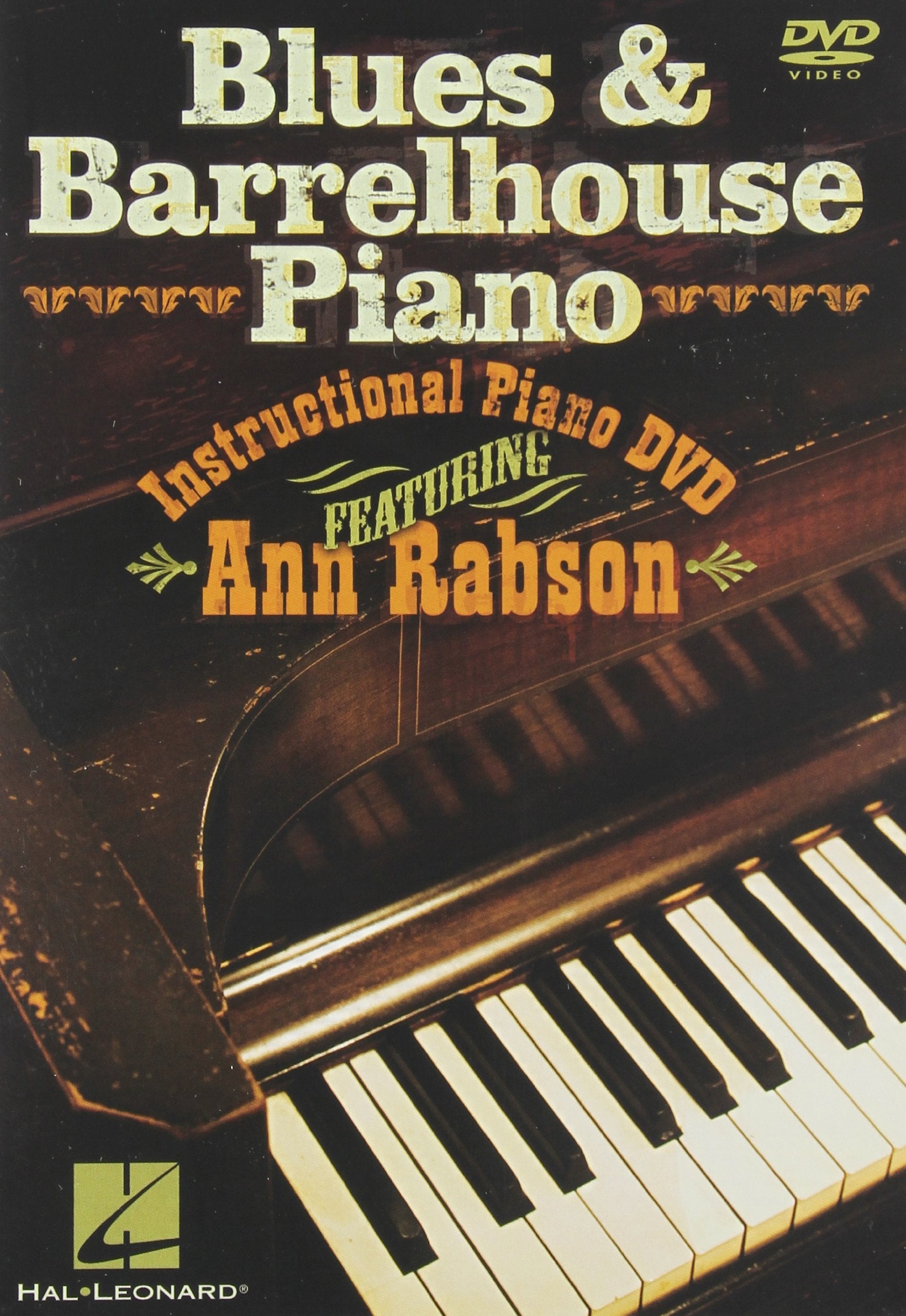 Blues & Barrelhouse Piano - Instructional Piano DVD featuring Ann Rabson Films