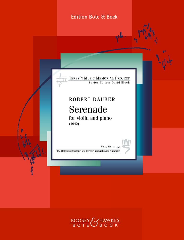 Serenade: Violine und Klavier. (Terezín Music Memorial Project) Sheet Music