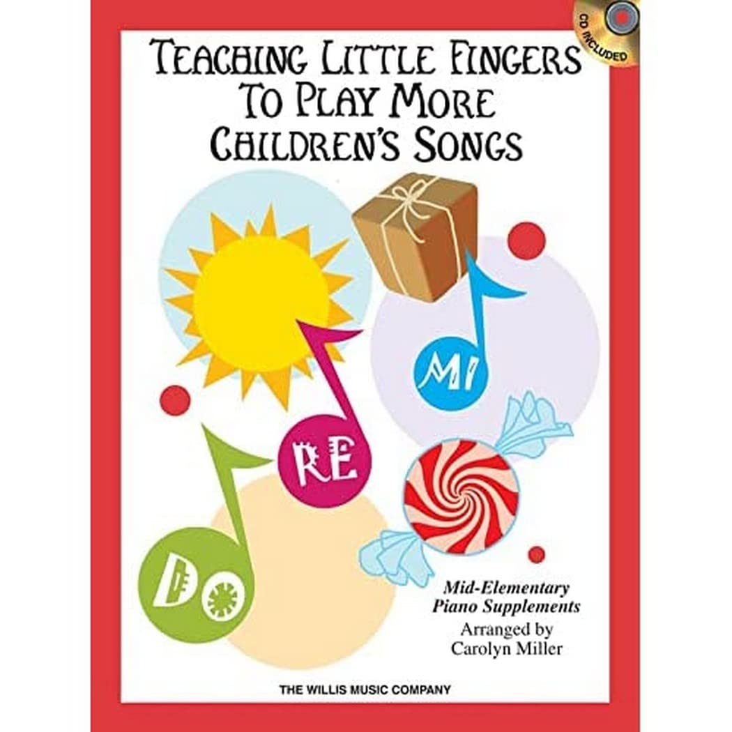Teach Lttl Fngrs More Chld Sng Bk/Cd book