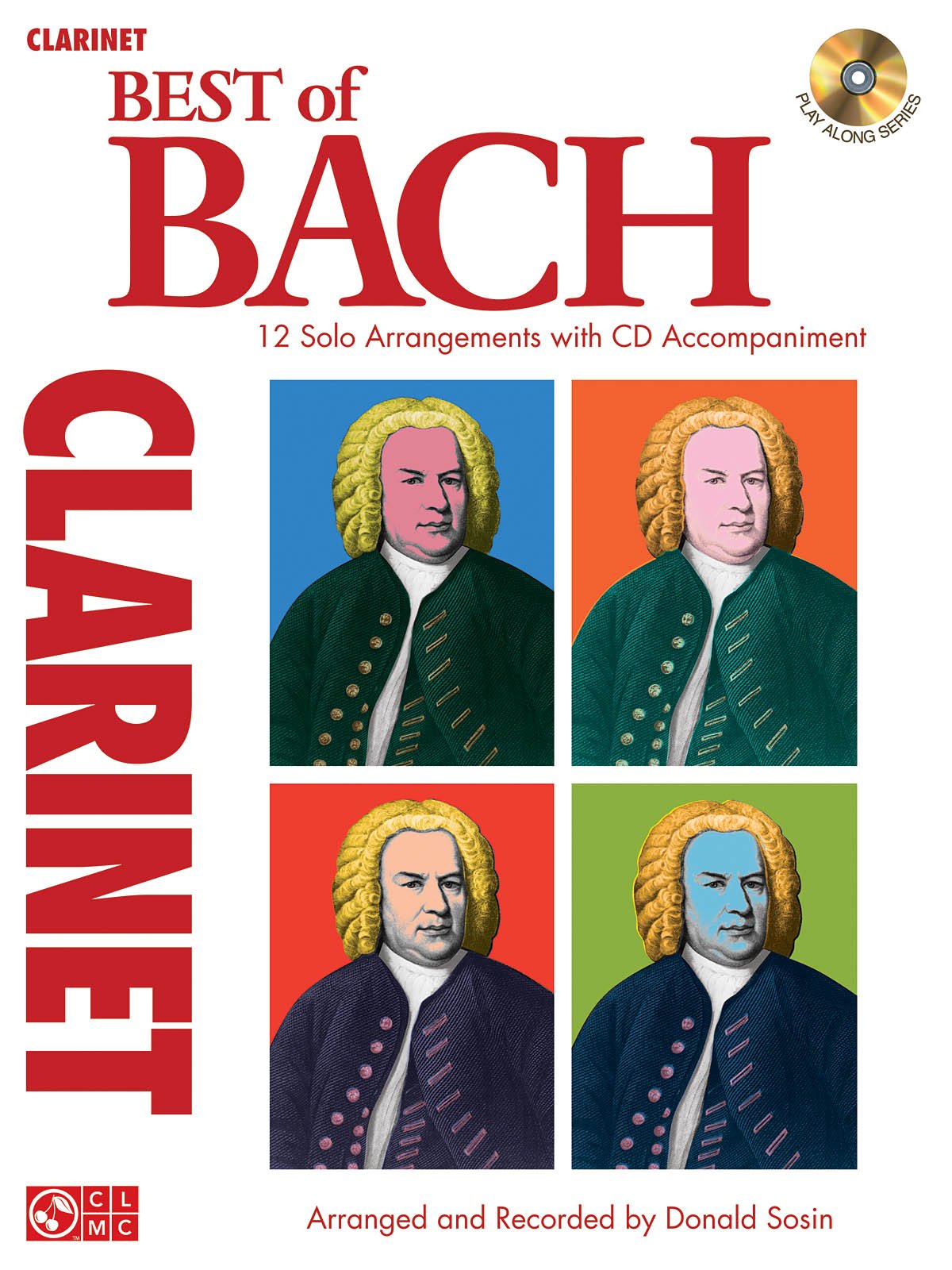 Best Of Bach Solos Clarinet Book/Cd: Instrumental Play-Along Sheet Music
